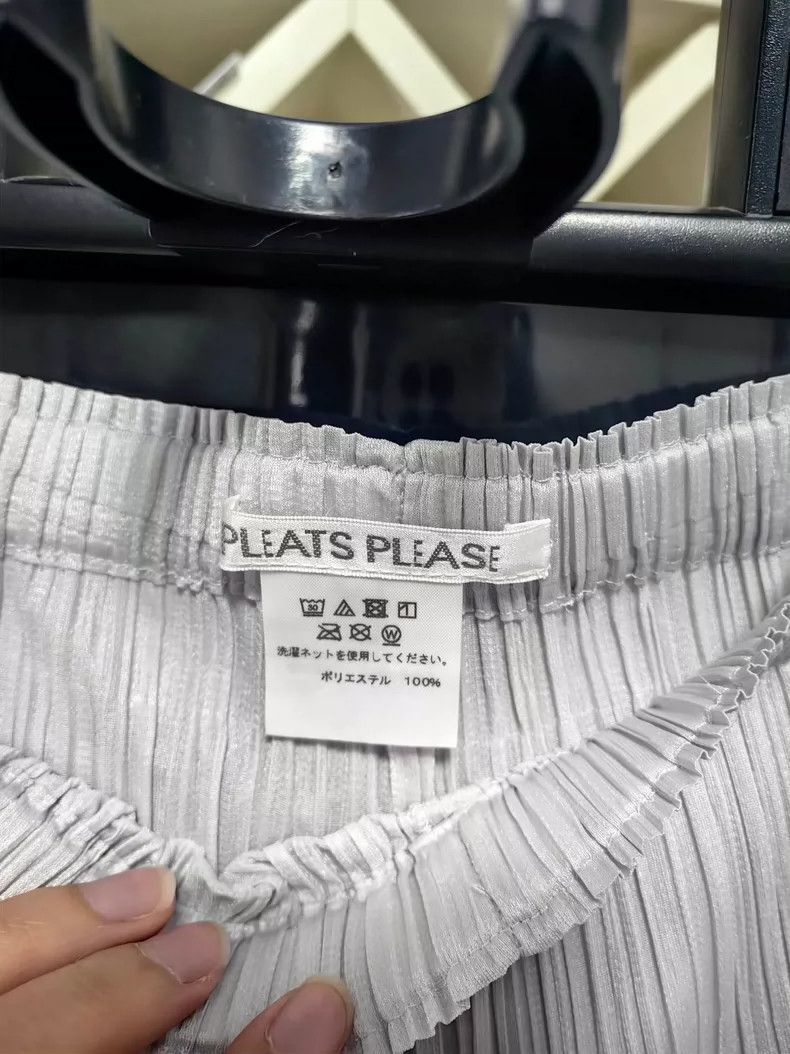 Issey Miyake issey miyake size:4 Light grey trousers 2506-Nextarrow Size US 26 / EU 42 - 2 Thumbnail