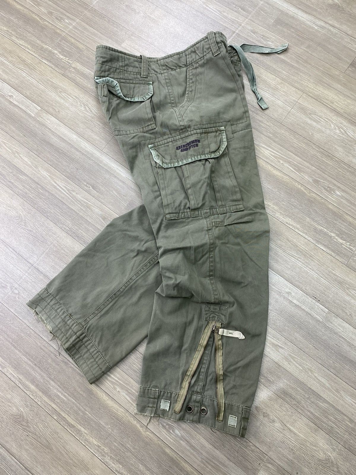 Hysteric Glamour 2000s Abercrombie & Fitch Punk Lgb Military Bondage Pants Size US 34 / EU 50 - 21 Thumbnail