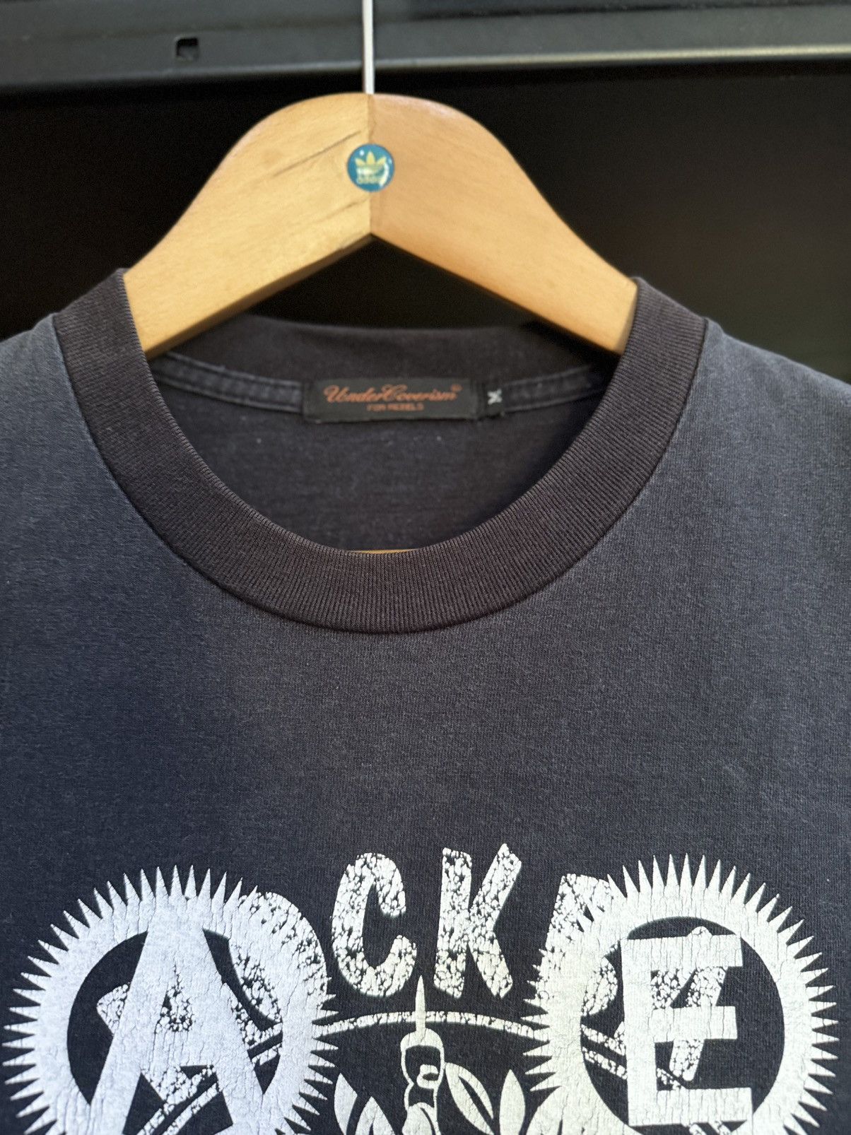 Comme des Garcons × Undercover Thrashed Undercover X Comme Des Carcons Faded Japan Tee Size US M / EU 48-50 / 2 - 7 Thumbnail