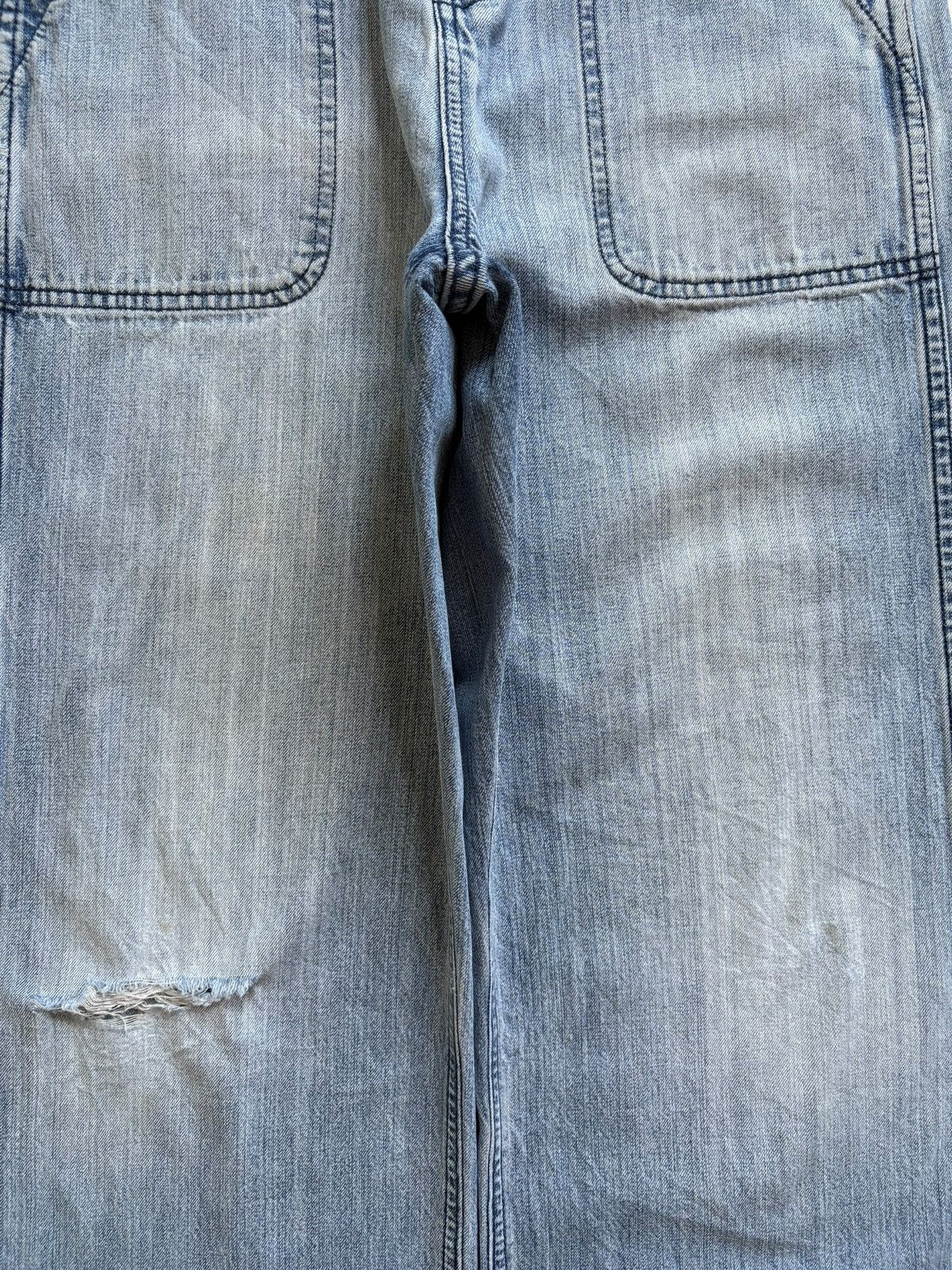JW Anderson × Uniqlo Vintage Uniqlo J.W.Anderson Faded Wash Bush Pant Baggy Jean Size US 26 / EU 42 - 5 Thumbnail