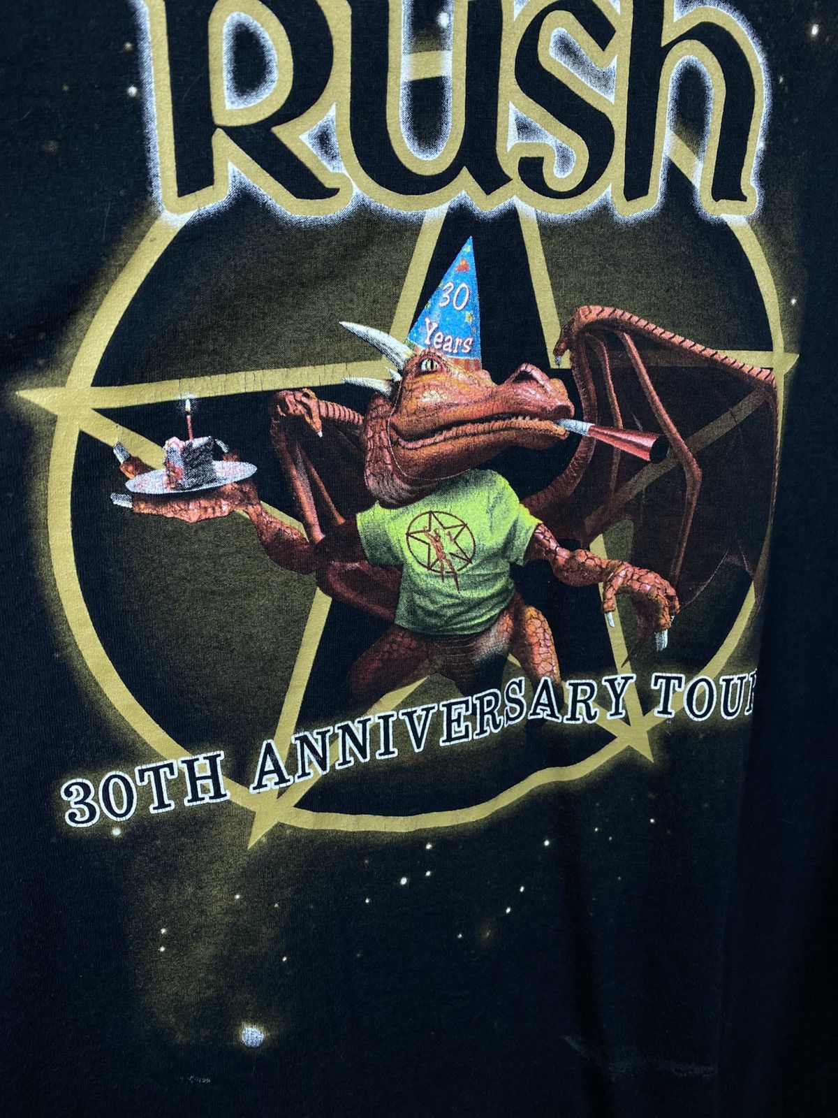 Band Tees 🐲Vintage 2004 T-Shirt Rush 30th Anniversary Rock Band Tee🐲 Size US L / EU 52-54 / 3 - 9 Thumbnail