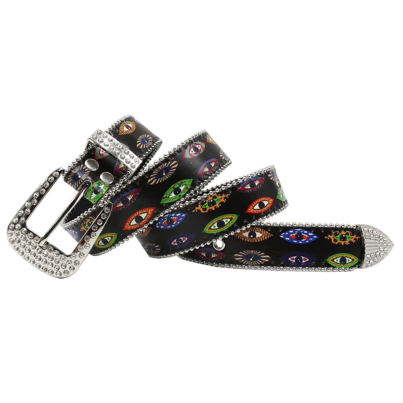 Jewelry Doodle Art Watercolor Punk Style Belt Size ONE SIZE - 1 Thumbnail