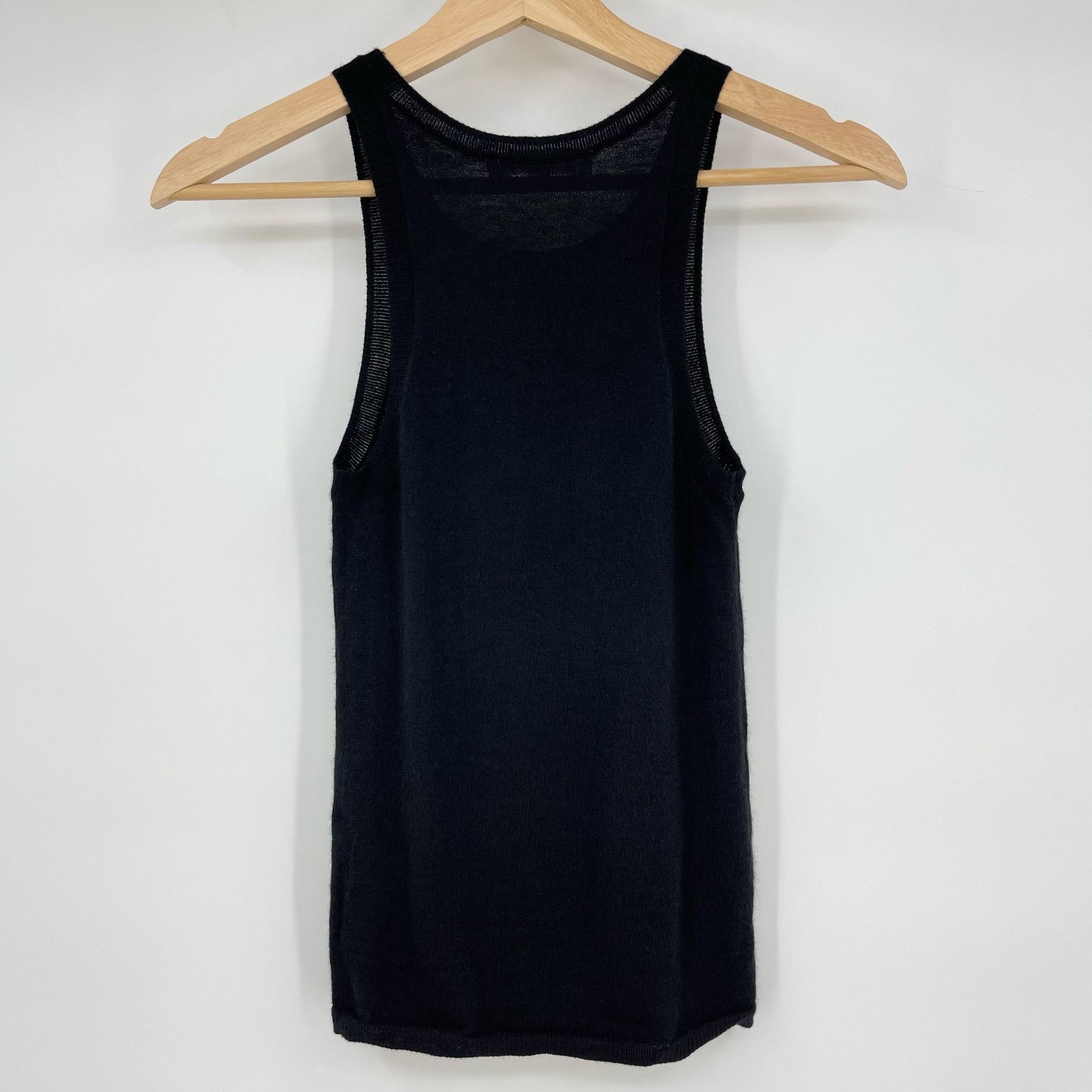 Other Eterne | Ryder Cashmere Tank Top in Black XS/S Size XS / US 0-2 / IT 36-38 - 3 Thumbnail