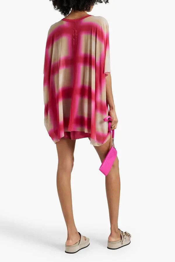 Rick Owens o1y0126 Oversize T-Shirt in Multicolor Size XS / US 0-2 / IT 36-38 - 3 Thumbnail