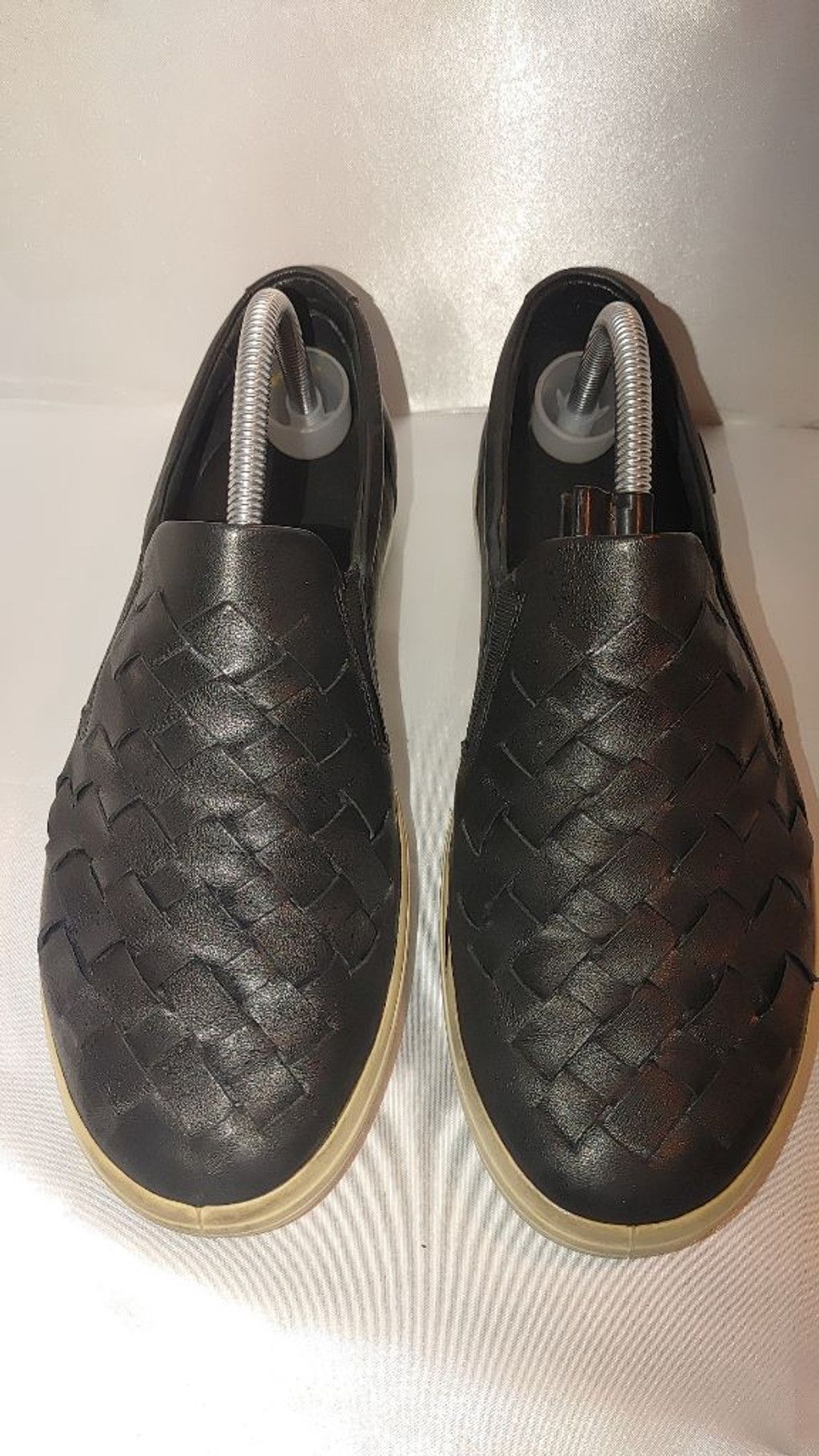 Ecco Ecco Soft Basket Weave Leather Slip Ons Size 40 Size US 9.5 / IT 39.5 - 4 Thumbnail