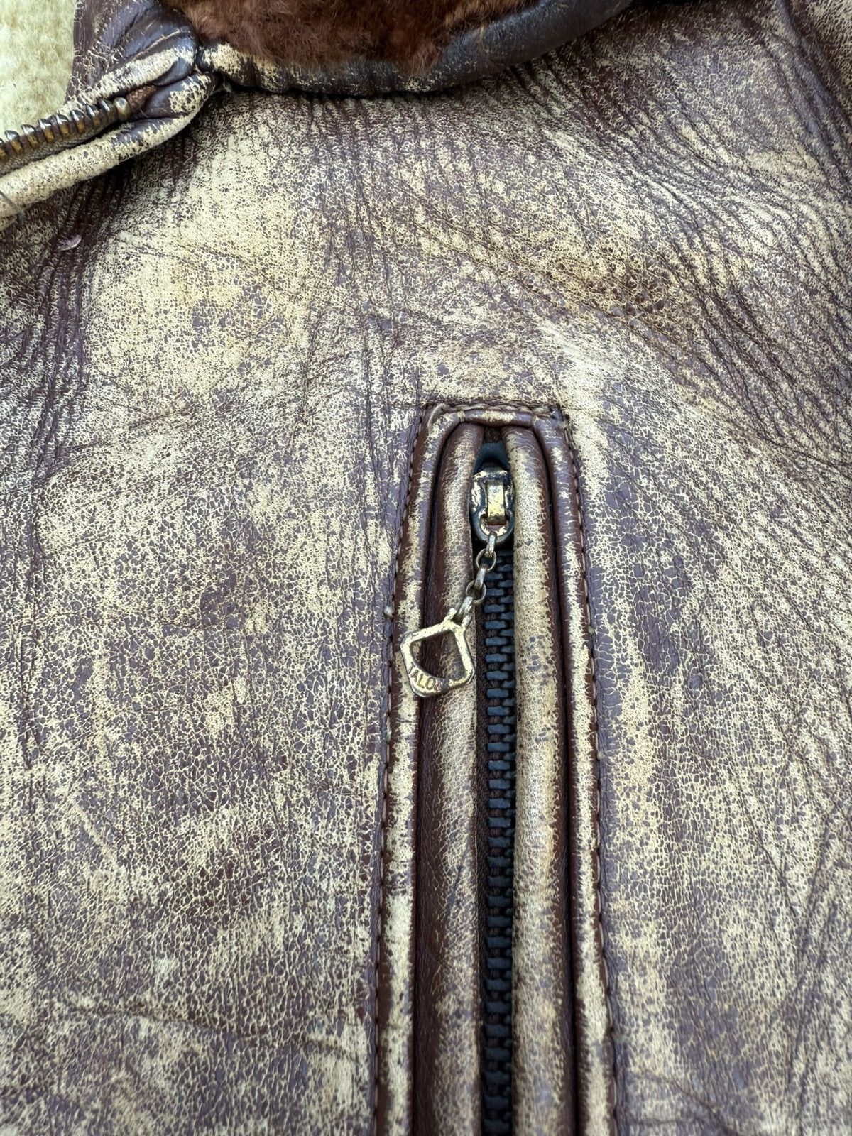Other 1940’s WWII Air Force B-3 shearling bomber Size US S / EU 44-46 / 1 - 5 Thumbnail