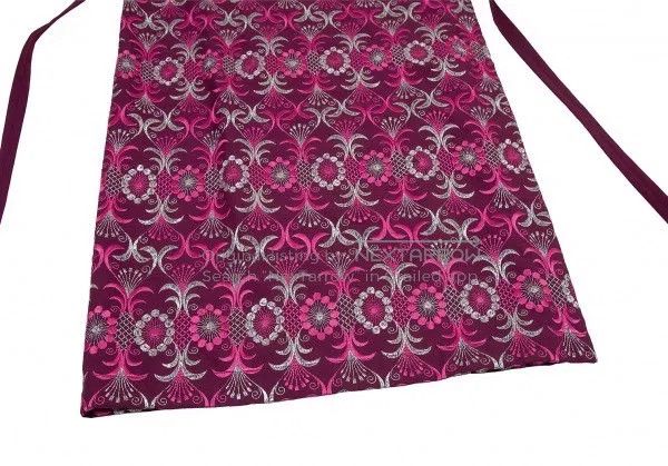 Comme des Garcons Comme Des Garcons size S Pink Embroidered Flower Wrap Skir Size 24" / US 00 / IT 34 - 7 Thumbnail