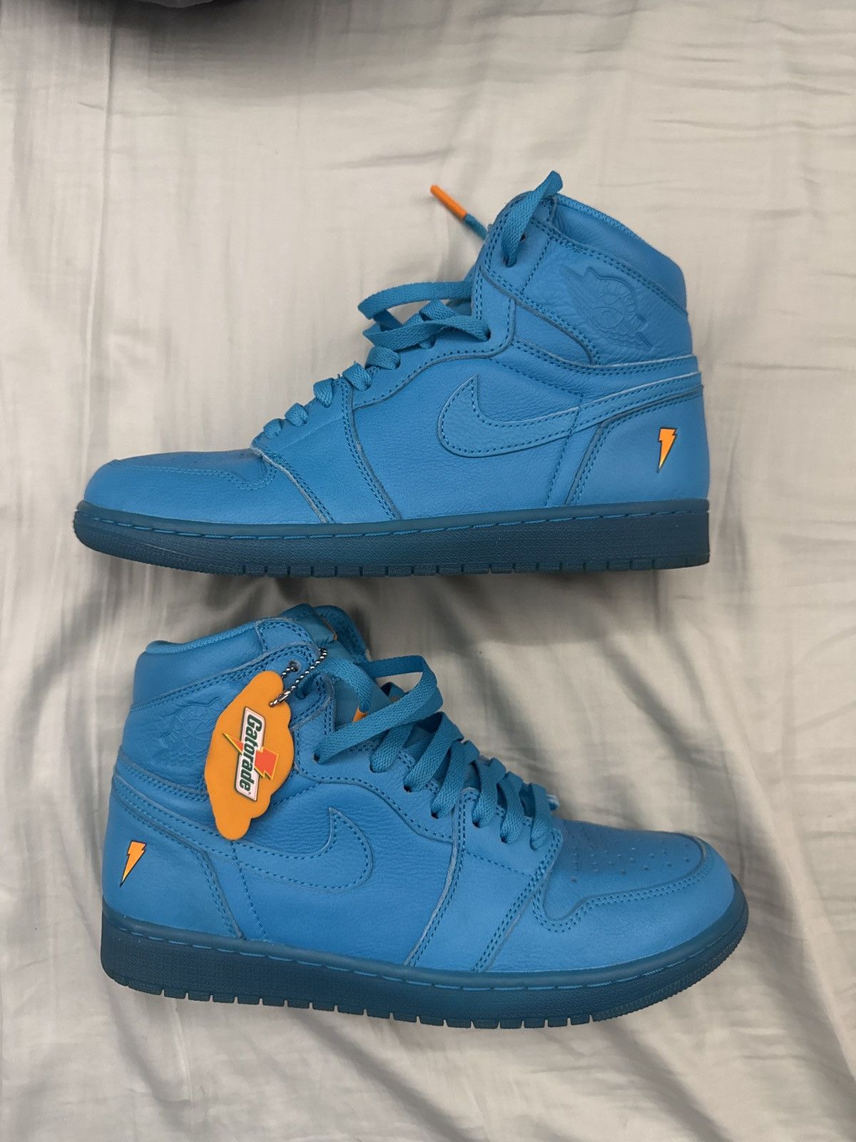 Gatorade × Jordan Brand × Nike Jordan 1 Gatorade size 9.5us men’s Size US 9.5 / EU 42-43 - 3 Thumbnail