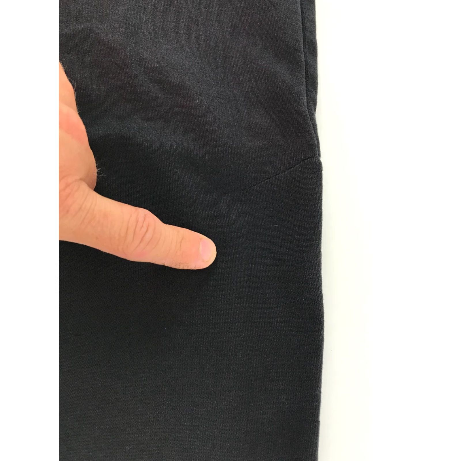 Tek Gear Tek Gear Jogger Mens Size S Solid Black DryTek Sweatpants w/ Pockets Pull On Size US 27 - 4 Thumbnail