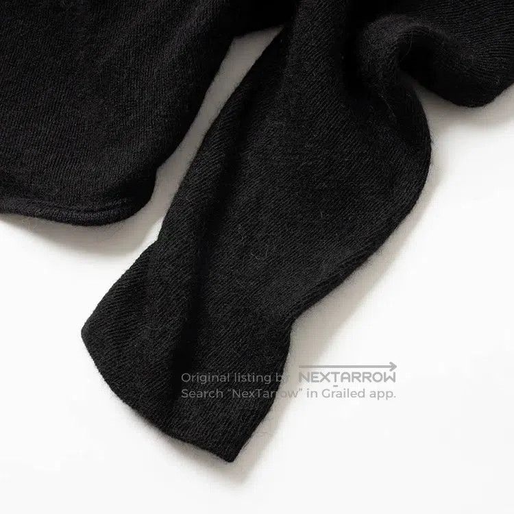 Yohji Yamamoto YOHJI YAMAMOTO Alpaca Wool Knit Open Cardigan with Sculptu Size L / US 10 / IT 46 - 3 Thumbnail