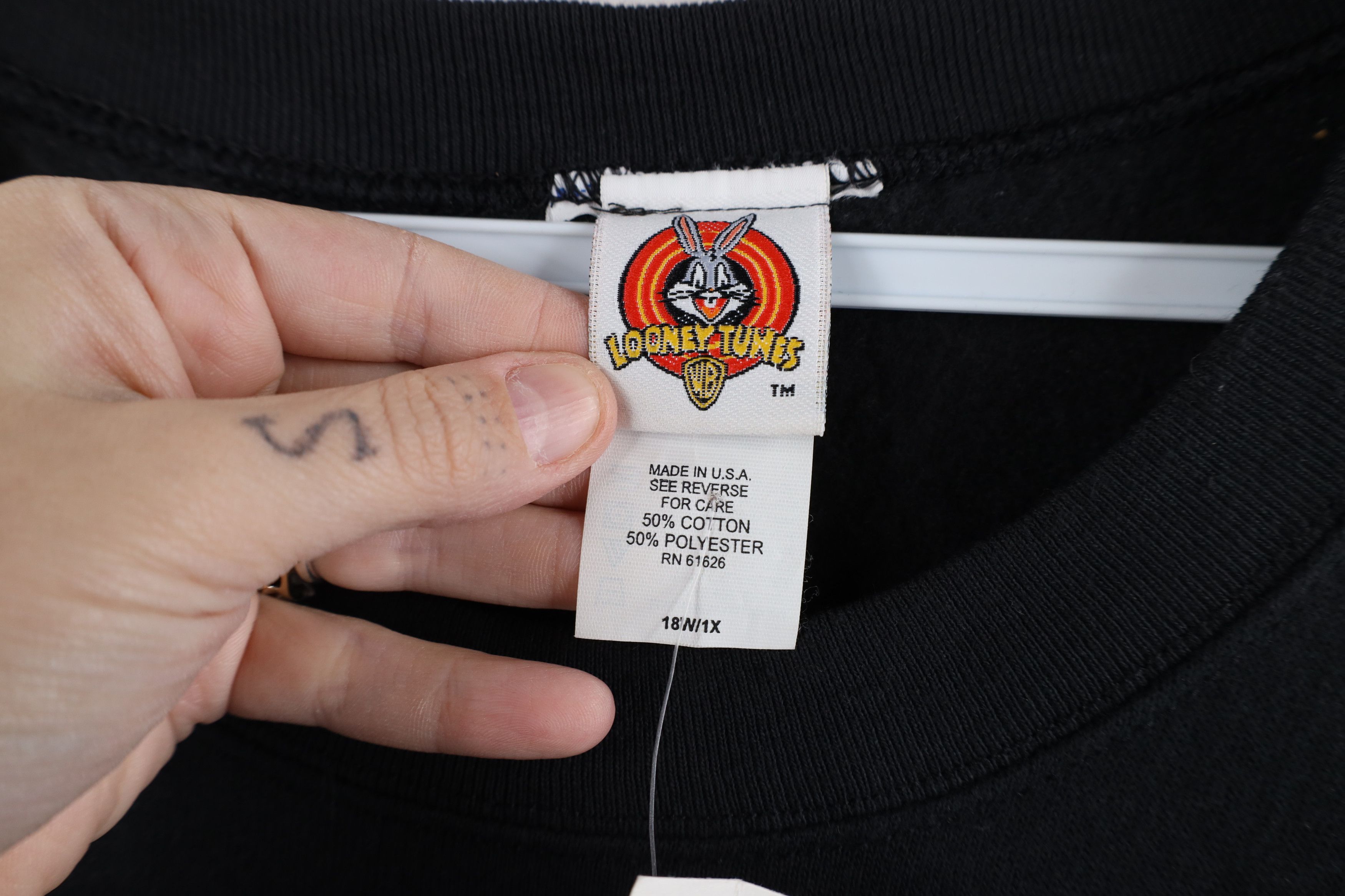 Vintage Deadstock Vintage 90s Looney Tunes Bird Sweatshirt USA Size XL / US 12-14 / IT 48-50 - 7 Thumbnail
