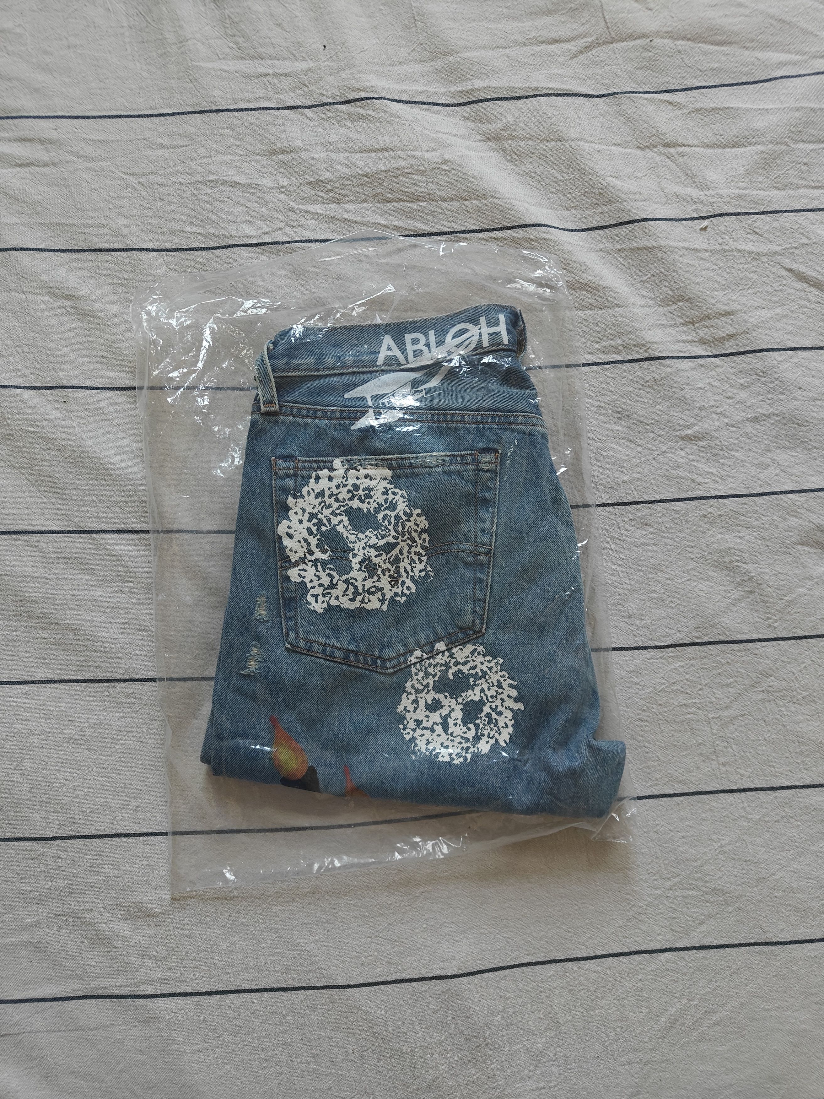 DENIM TEARS Denim Tears x Virgil Abloh - Screen Printed Size US 32 / EU 48 - 5 Thumbnail