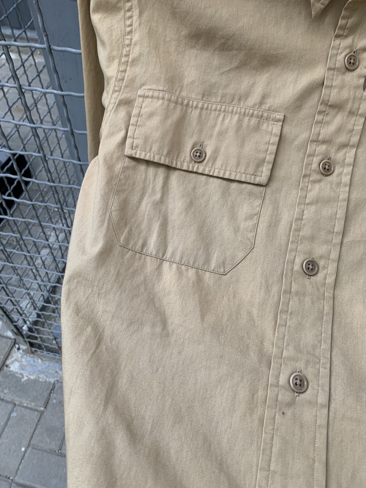 Ralph Lauren Vintage Polo Ralph Lauren Skorpion Military Shirt Size US S / EU 44-46 / 1 - 6 Thumbnail