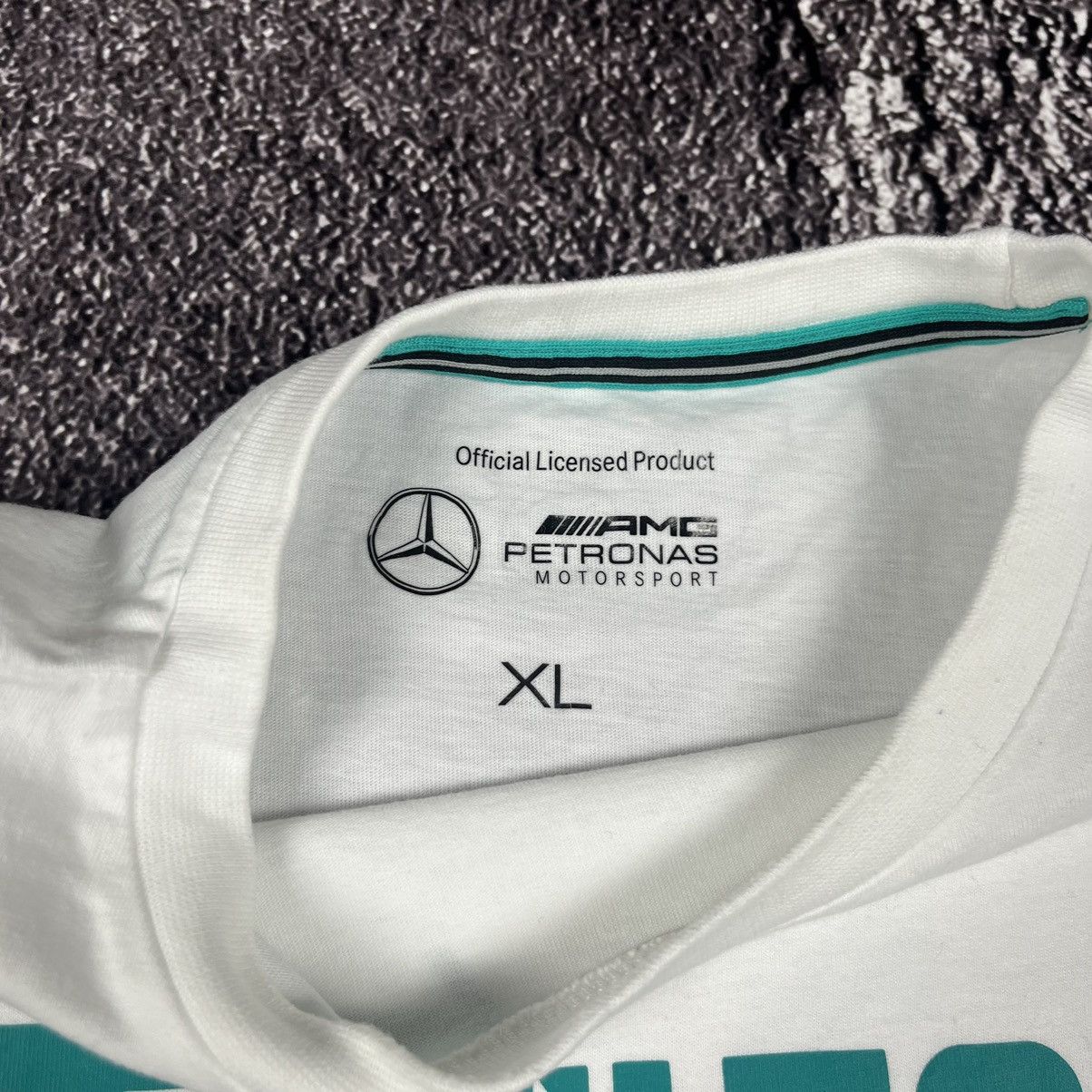 Mercedes-Benz Vintage Mercedes-Benz AMG Petronas F1 Hamilton T-Shirt Size US XL / EU 56 / 4 - 9 Thumbnail