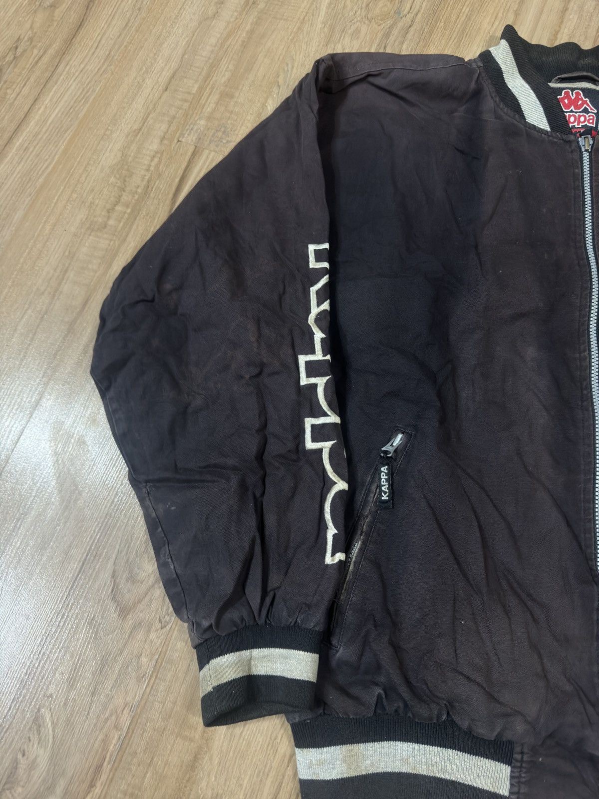 Kappa × Vintage Vintage 90's Kappa Gara JUVENTUS jacket Size US L / EU 52-54 / 3 - 4 Thumbnail