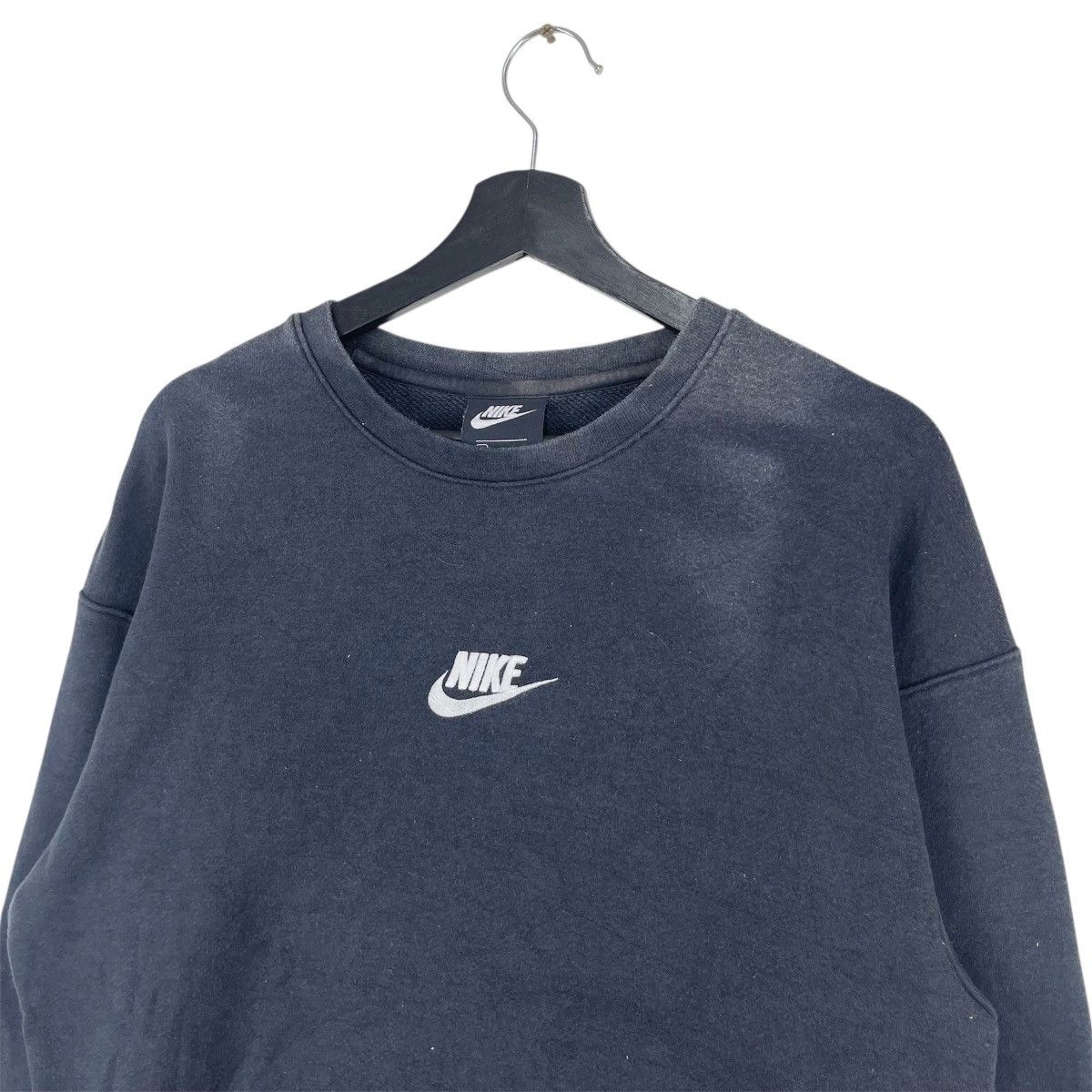 Nike Vintage Y2K Nike Black Sun Faded Sweatshirt Size US M / EU 48-50 / 2 - 2 Thumbnail