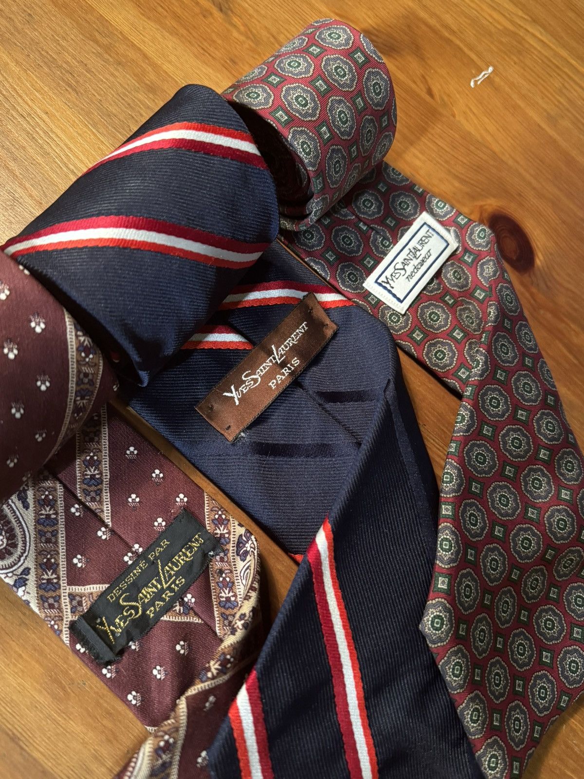 Yves Saint Laurent YSL Ties Size ONE SIZE - 2 Thumbnail