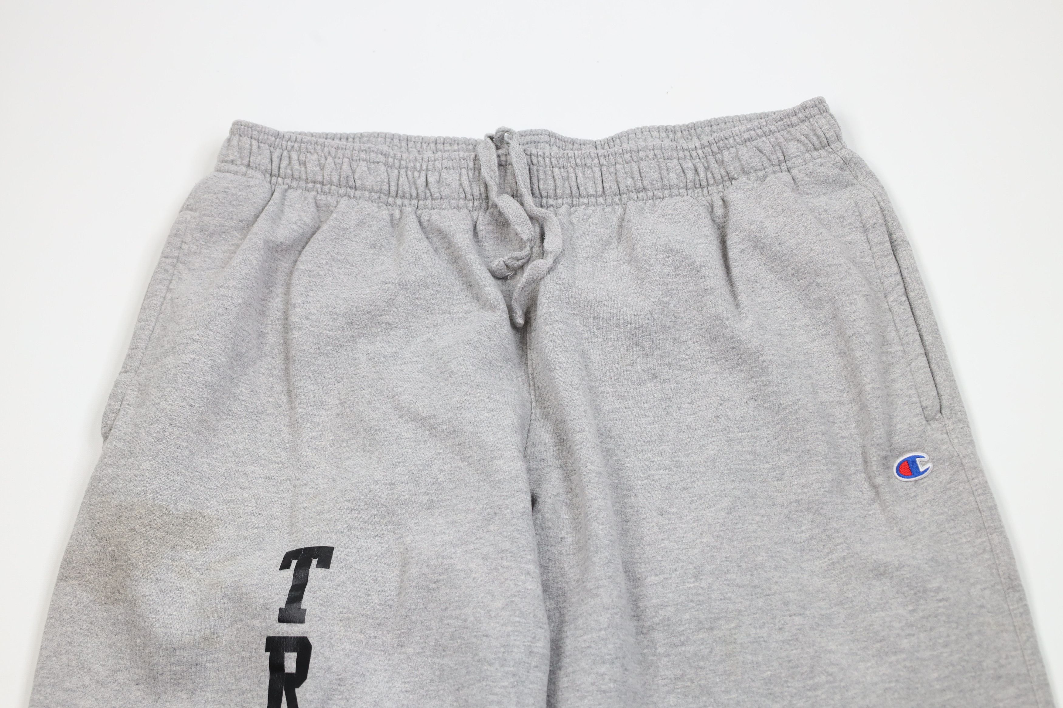 Champion Vintage Champion Trump Wide Leg Sweatpants Heather Gray Size US 40 / EU 56 - 2 Thumbnail