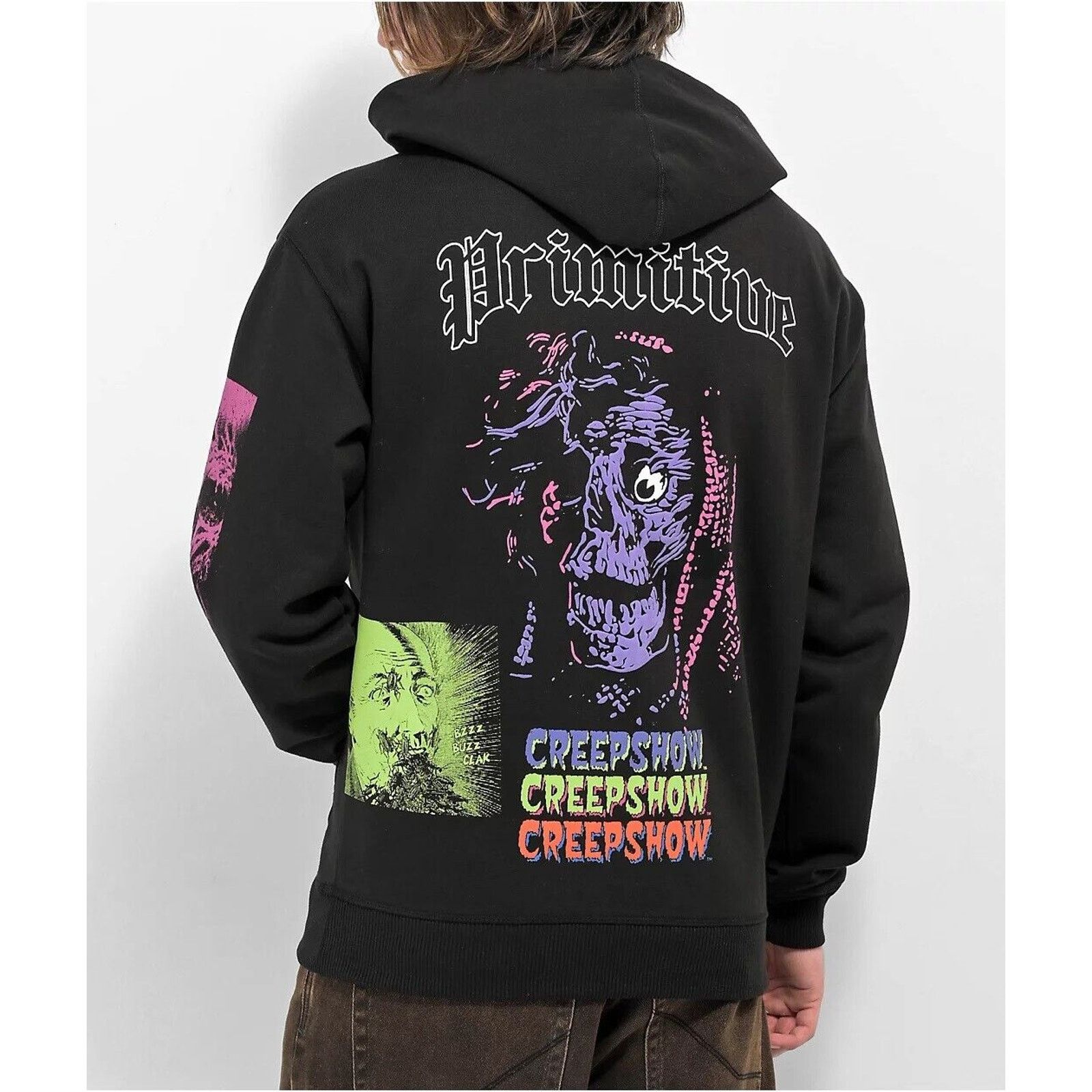 Primitive Primitive X Creep Show Embroidered Black Hoodie Sweatshirt Size US S / EU 44-46 / 1 - 4 Thumbnail