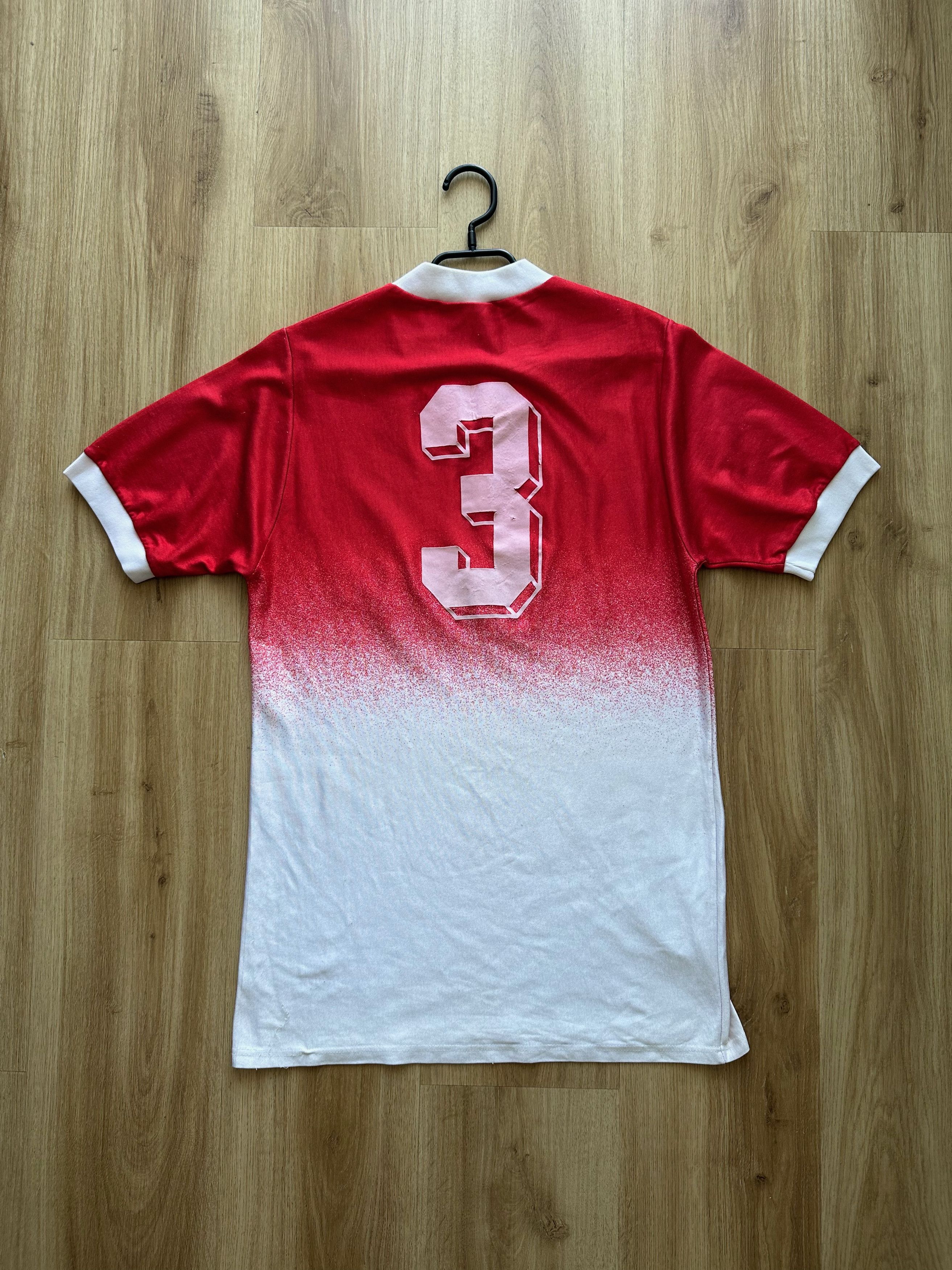 Nike 70's NIKE gradient soccer jersey white / red # 3 Size US M / EU 48-50 / 2 - 17 Thumbnail