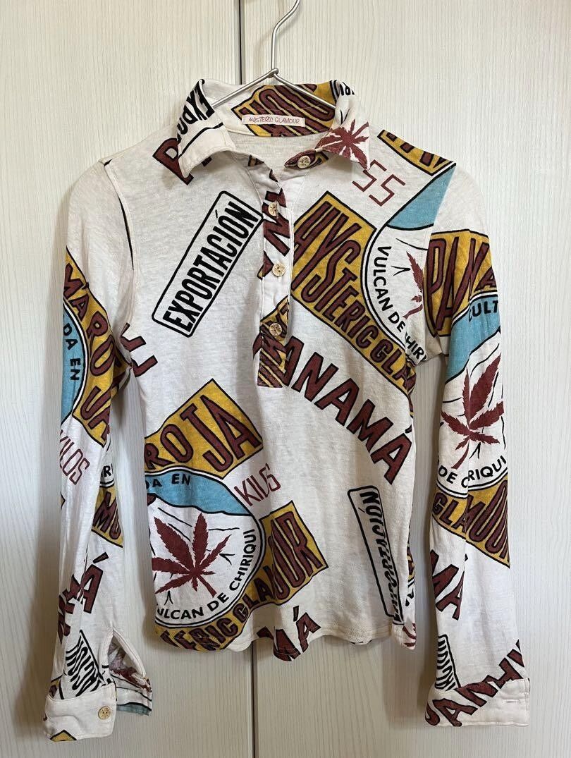 Hysteric Glamour RARE 90s Cotton All Over Print Hysteric Glamour Top Size S / US 4 / IT 40 - 1 Thumbnail