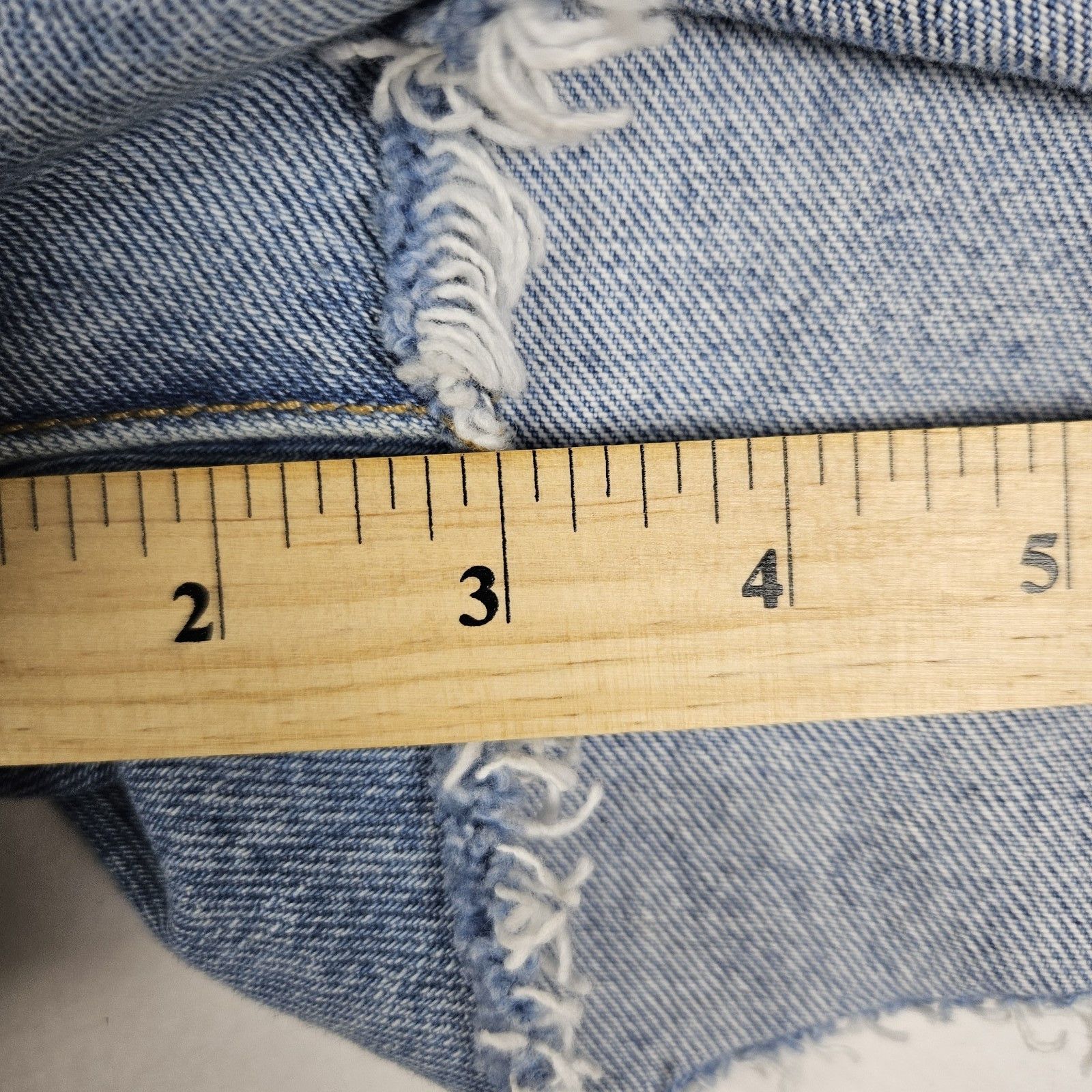 Levi's Levis 501 Pride Jean Cutoff Shorts Denim Size 42" / US 20 - 18 Thumbnail