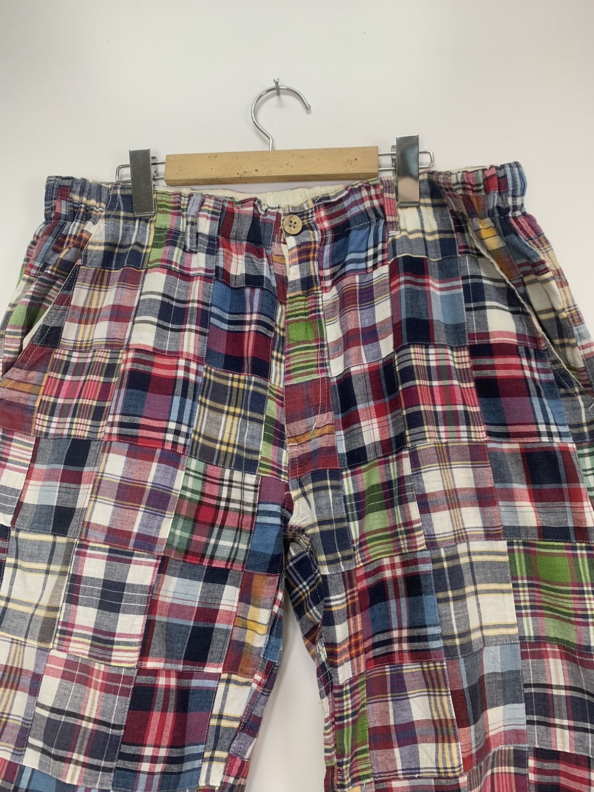 Japanese Brand × Vintage Thruxton patchwork crop pant Size US 34 / EU 50 - 2 Thumbnail