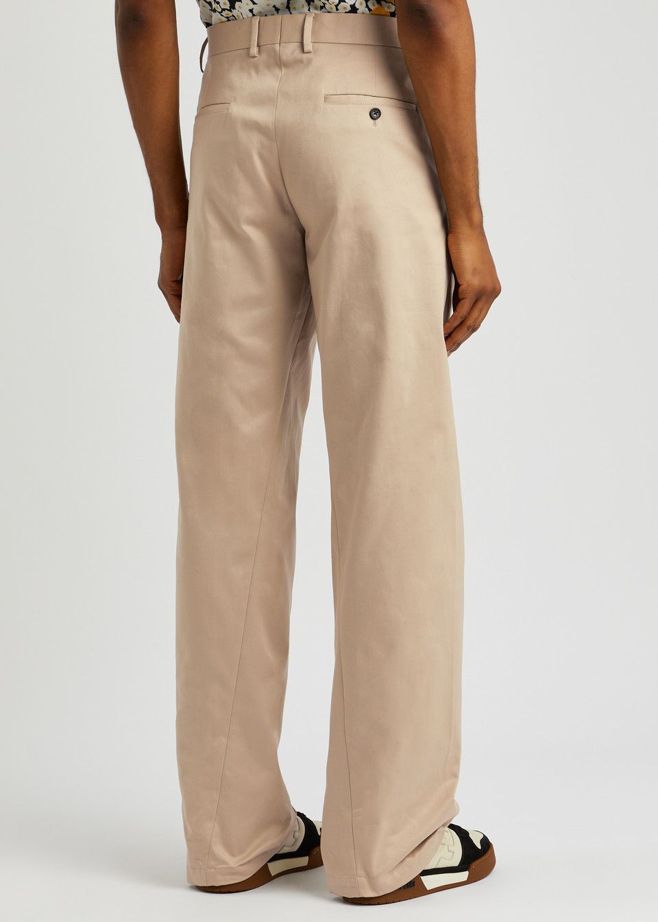 Lanvin o1y0125 Casual Pant in Beige Size US 32 / EU 48 - 3 Thumbnail