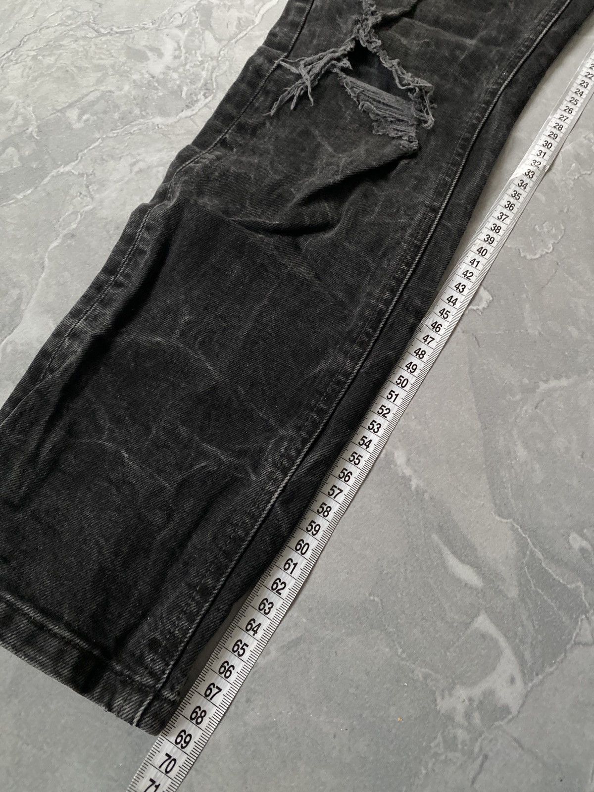 Vintage Slim CRAZY RARE Avan / Distressed Style Japan / Y2K Designer Size US 31 - 7 Thumbnail