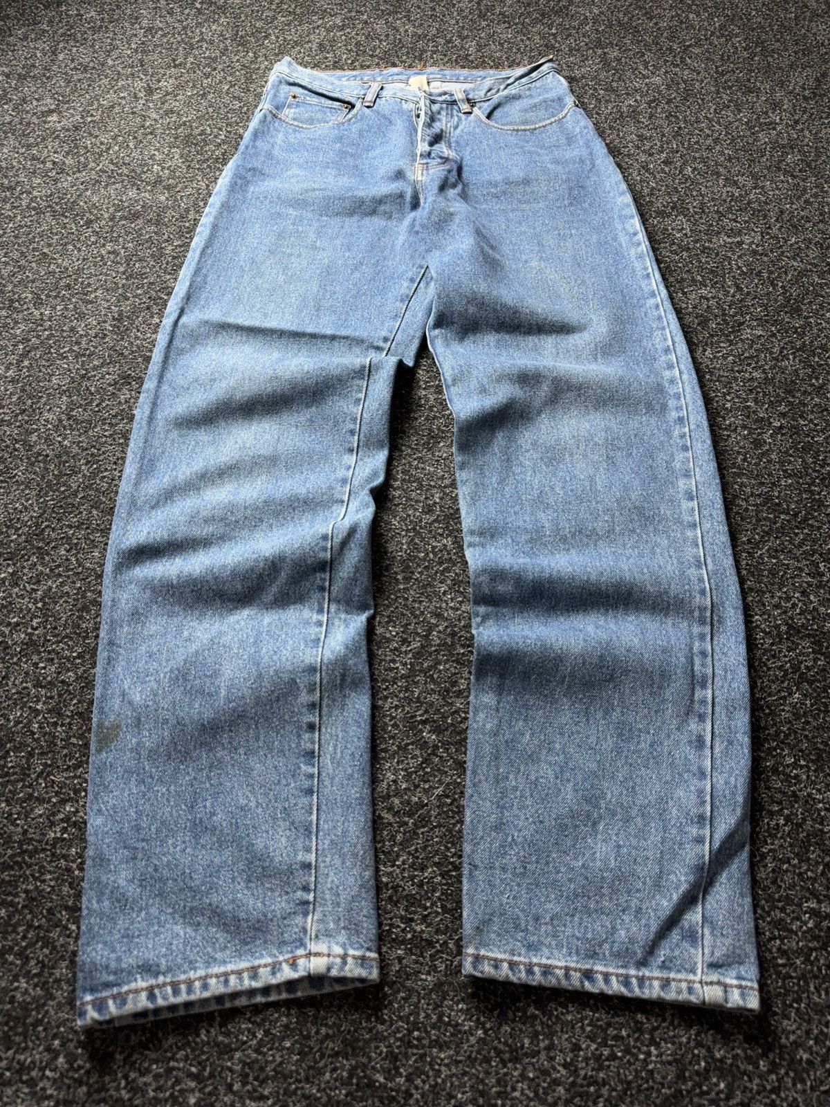 Coca Cola Vintage Retro USA Brand Coca Cola Jeans Straight Denim Y2K Size US 31 - 1 Thumbnail