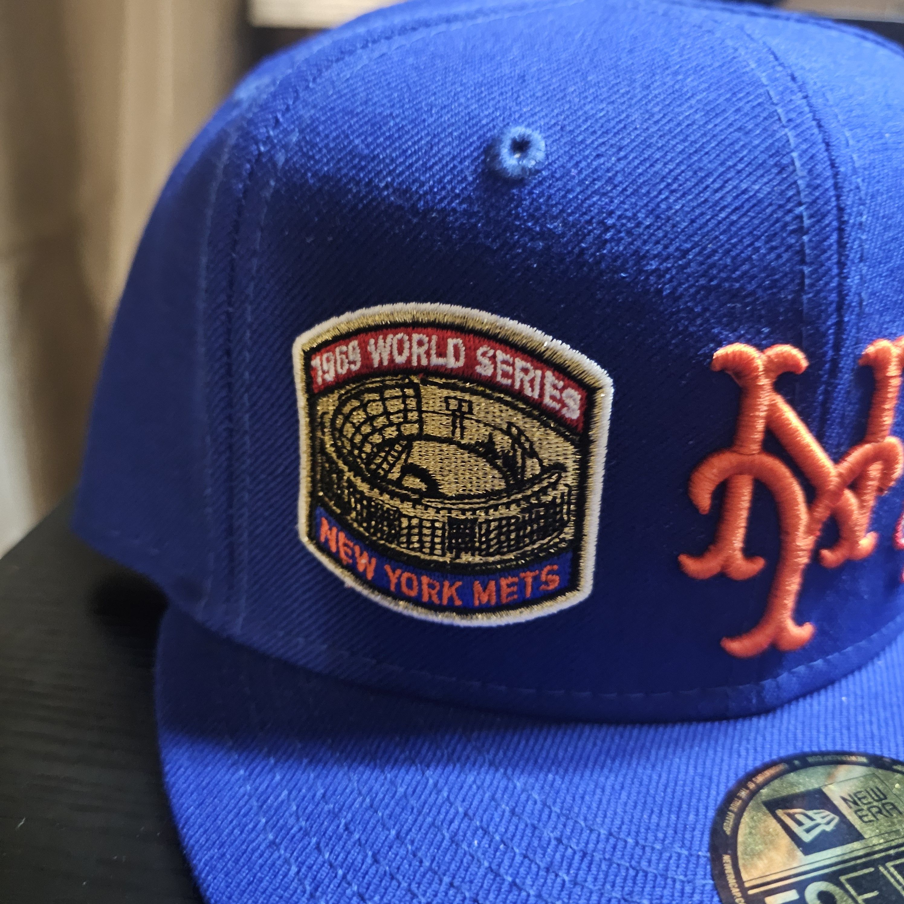 New Era Mets World Series Logos patches Size ONE SIZE - 2 Thumbnail