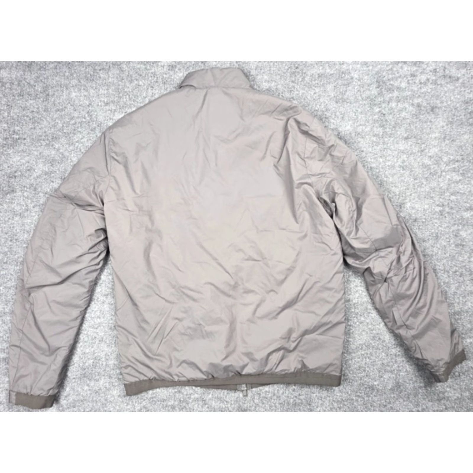 Theory Theory Bomber Jacket Men M Gray Full Zip Nylon Lightweight Lined Marks Size M / US 6-8 / IT 42-44 - 2 Thumbnail