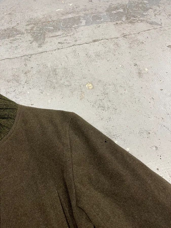 Dries Van Noten Dries Van Noten Military Green Wool Jacket Size US L / EU 52-54 / 3 - 7 Thumbnail