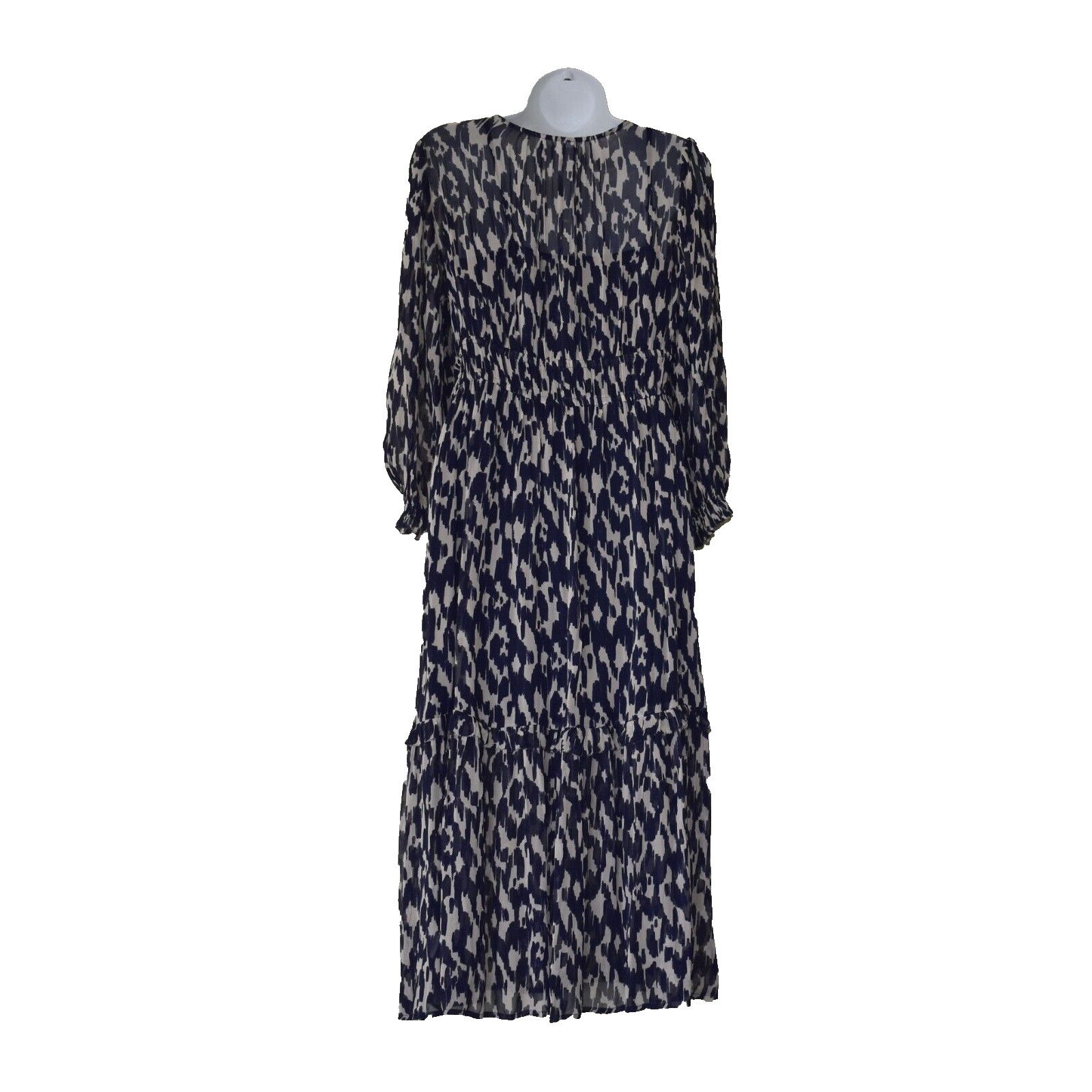 Velvet NEW VELVET - GRAHAM & SPENCER Kendra Georgette Midi Dress XS Size XS / US 0-2 / IT 36-38 - 3 Thumbnail