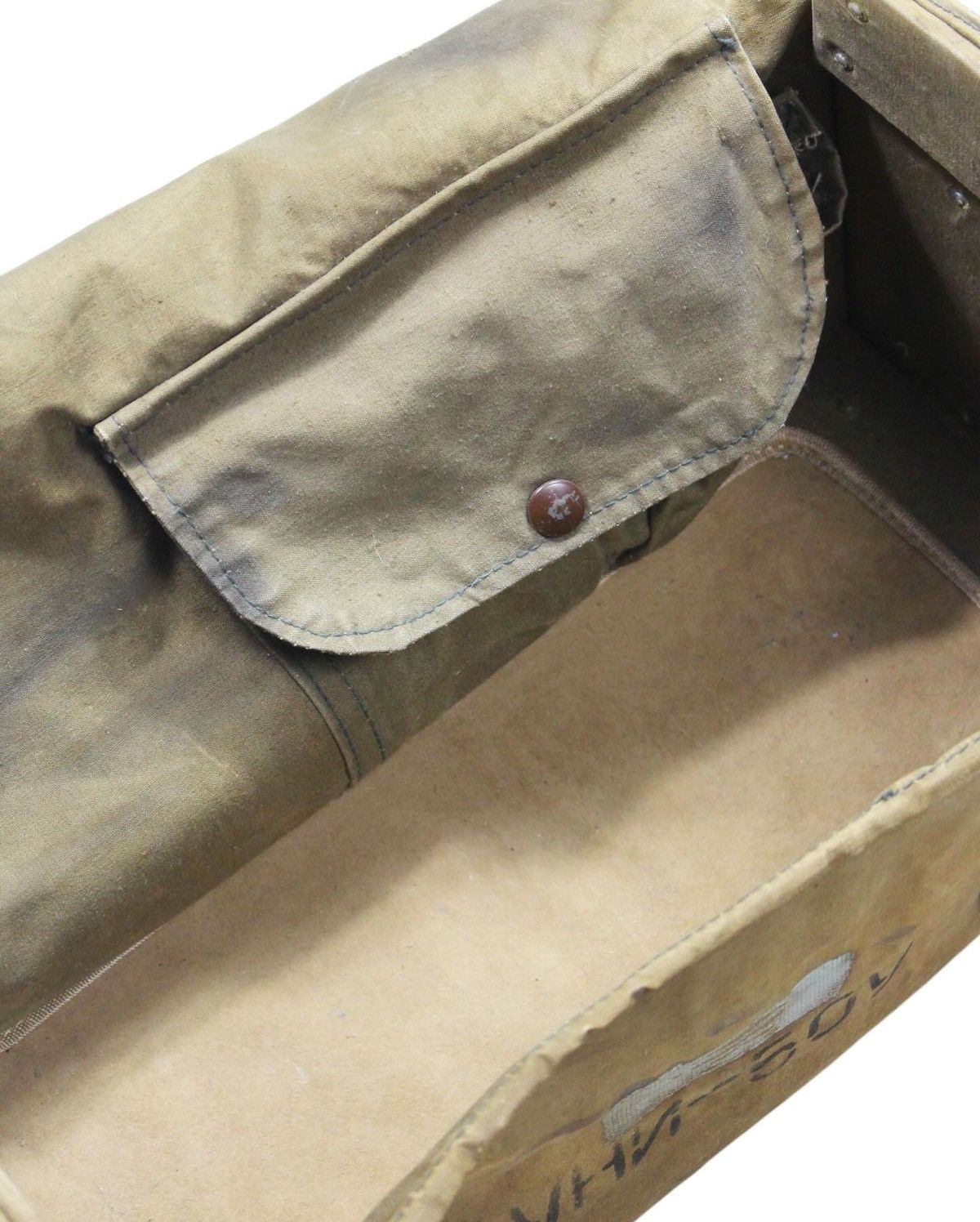 Vintage WWII CANVAS SHOULDER BAG Size ONE SIZE - 6 Thumbnail