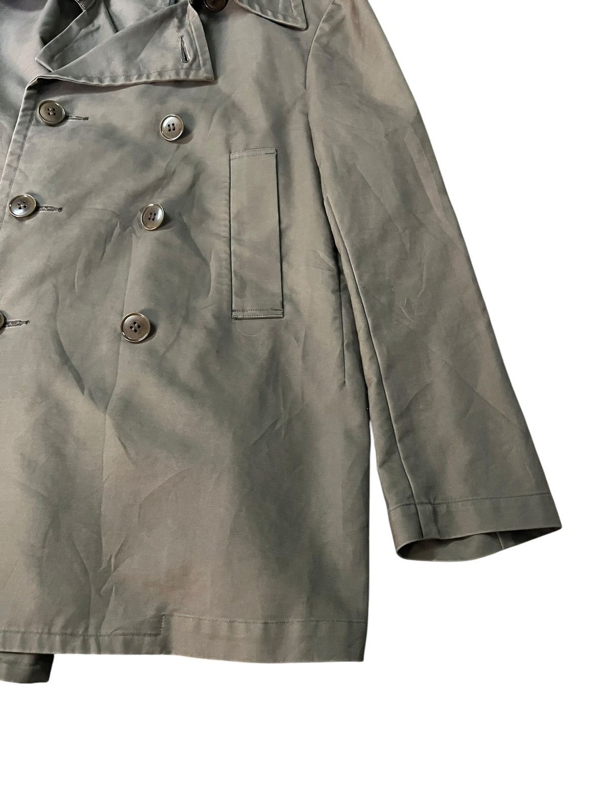Zucca Zucca Double Breasted Issey Miyake Long Coat Size US S / EU 44-46 / 1 - 4 Thumbnail
