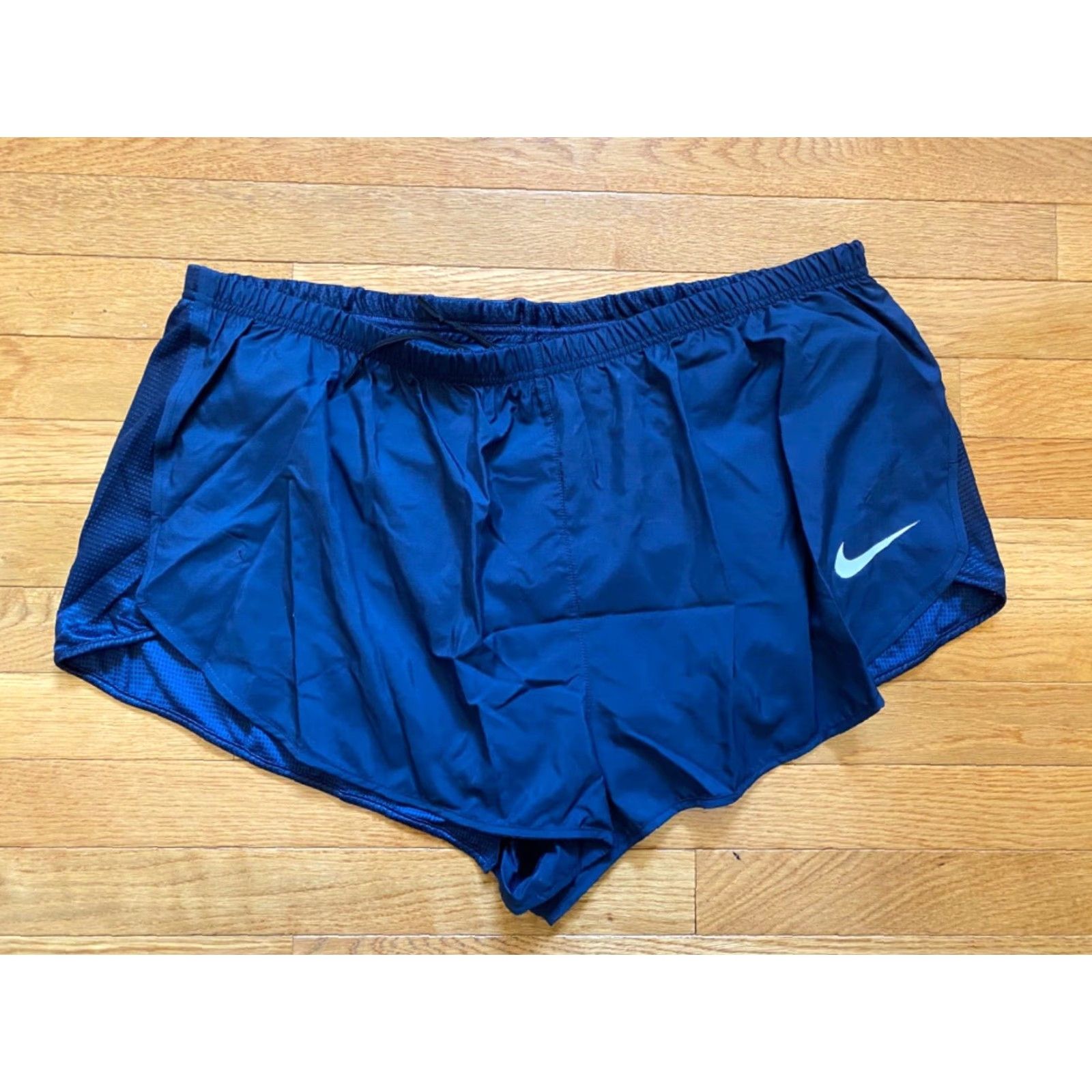 Nike Nike Pro Elite Olympics Shorts Sports Nike USATF Running Mens 4XL Navy Blue Size US 39 - 2 Thumbnail