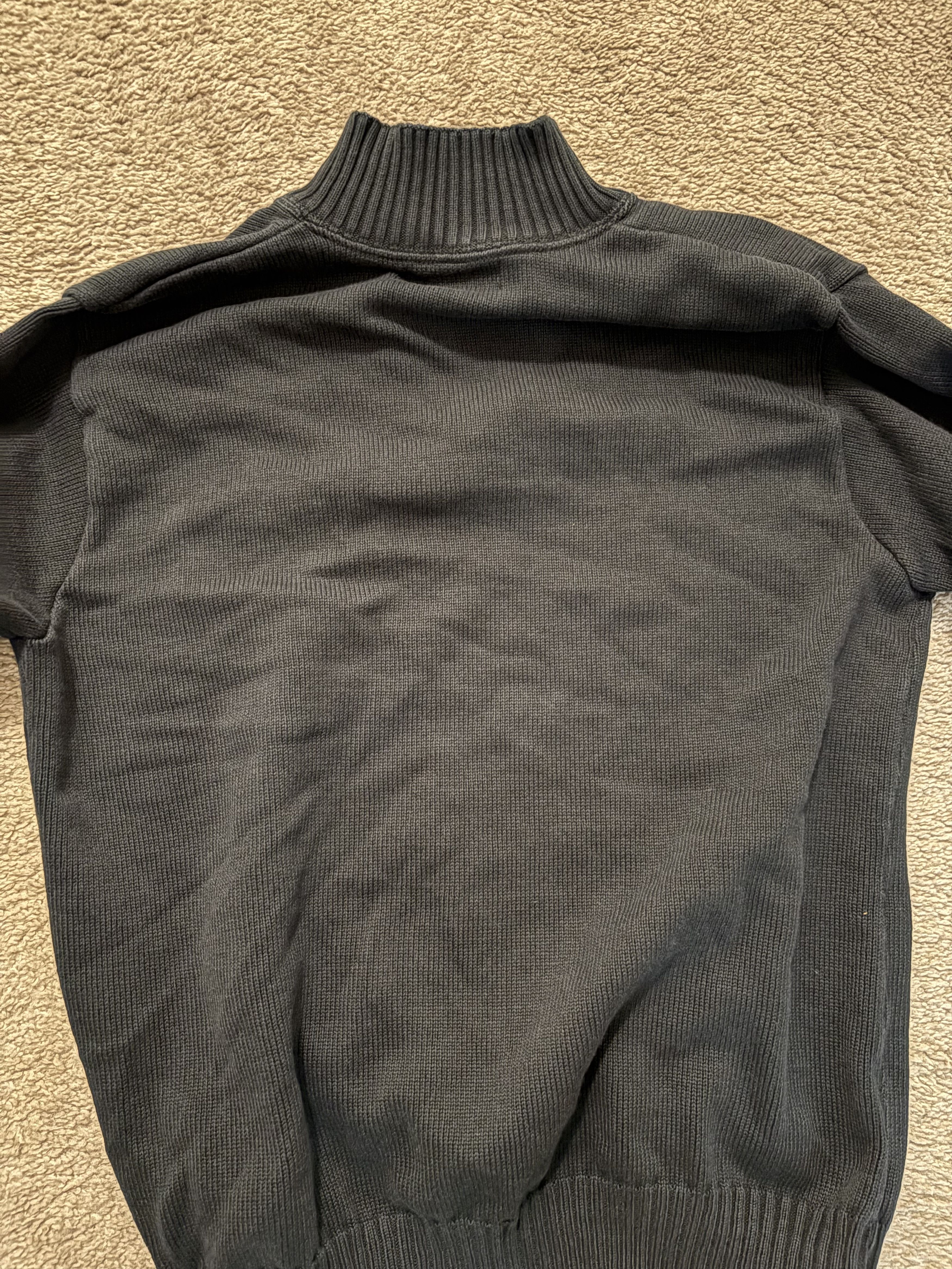 U.S. Polo Assn. US Polo Assn Men's Medium Black Quarter-Zip Size US M / EU 48-50 / 2 - 5 Thumbnail