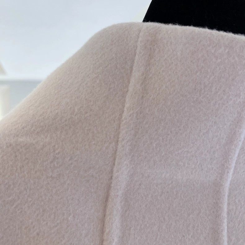 Loro Piana LORO PIANA Pink and gray double-faced cashmere coat Size M / US 6-8 / IT 42-44 - 5 Thumbnail