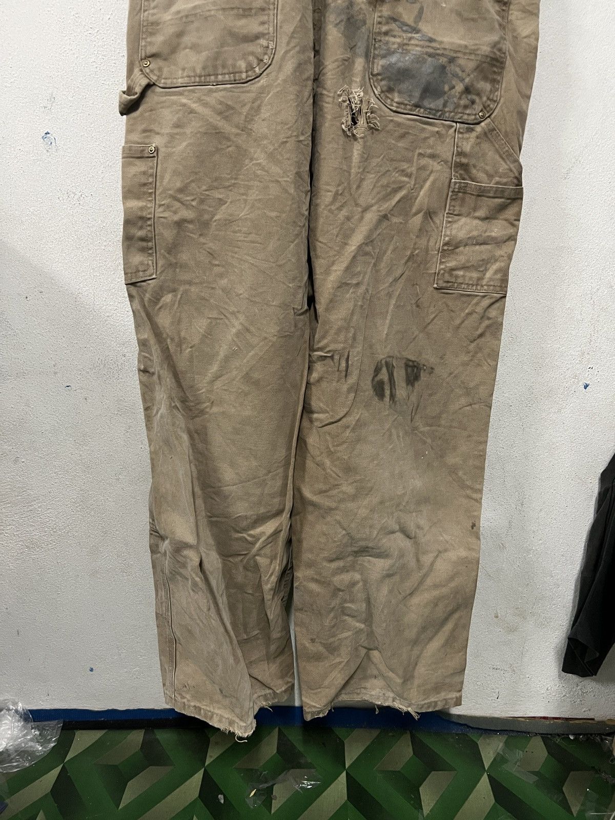 Carhartt Vintage Carhartt Distress Overall Size 46 Size US 44 / EU 60 - 9 Thumbnail