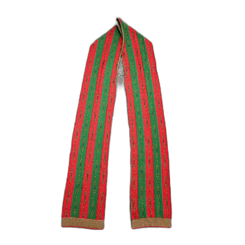 Gucci lock pattern scarf-2508
