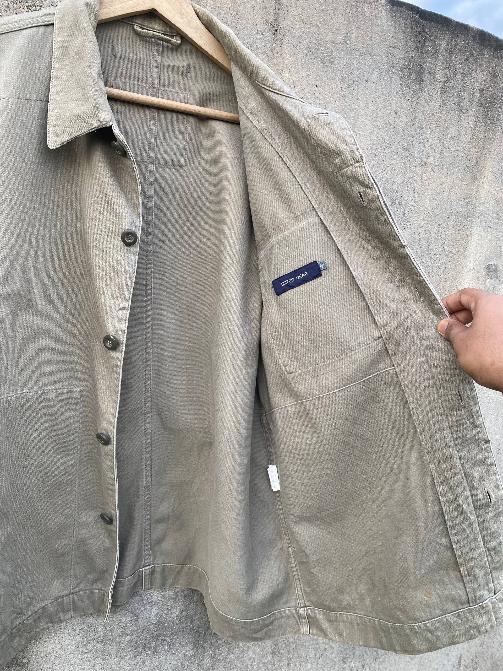 Japanese Brand United Gear Cargo Pocket Workwear Jacket Size US M / EU 48-50 / 2 - 8 Thumbnail