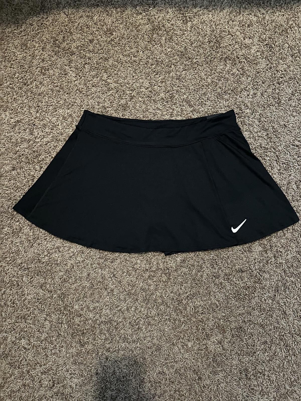 Nike Nike Women's Court Victory Tall Flouncy Tennis Skort Size 40" / US 18 - 1 Thumbnail