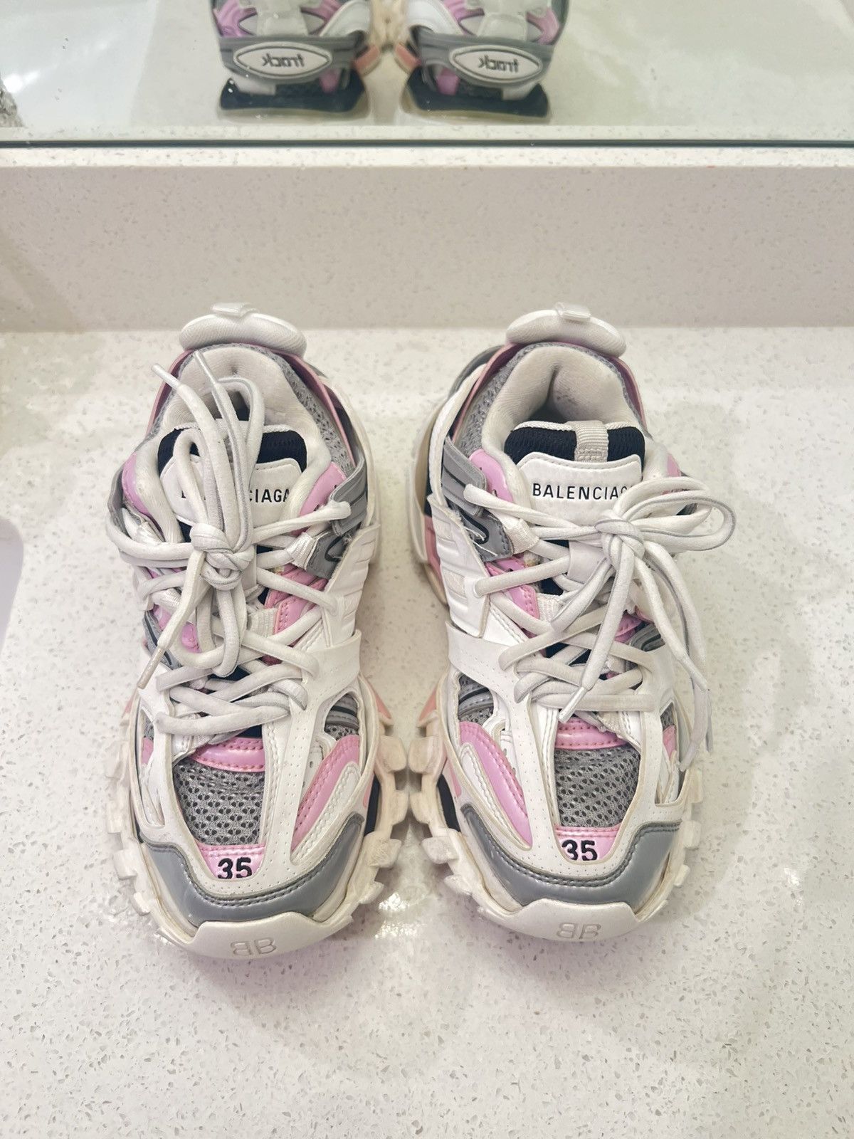Balenciaga Balenciagas Tracks Runners Size US 5 / IT 35 - 2 Thumbnail