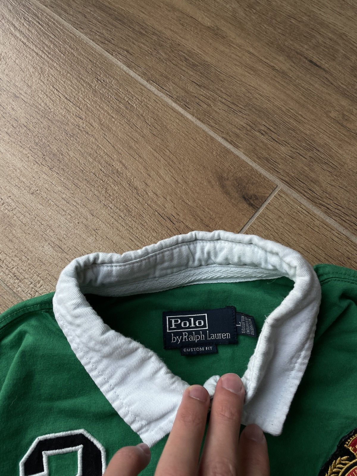 Polo Ralph Lauren Vintage Polo Ralph Lauren Rugby Shirt Avant Garde Japanese Size US L / EU 52-54 / 3 - 9 Thumbnail