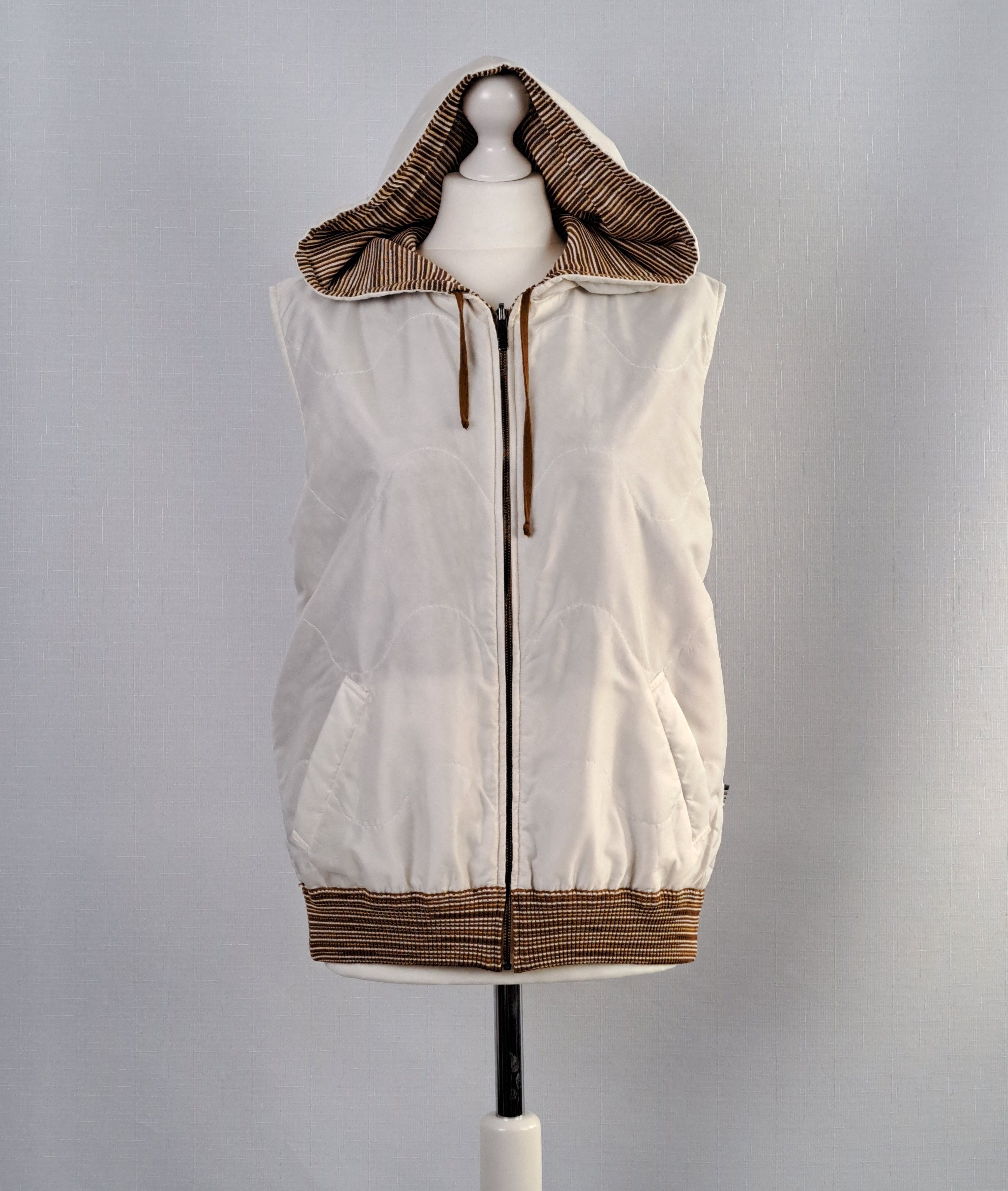 Missoni Missoni Sport mens reversible hooded vest. Size 46IT Size US S / EU 44-46 / 1 - 5 Thumbnail