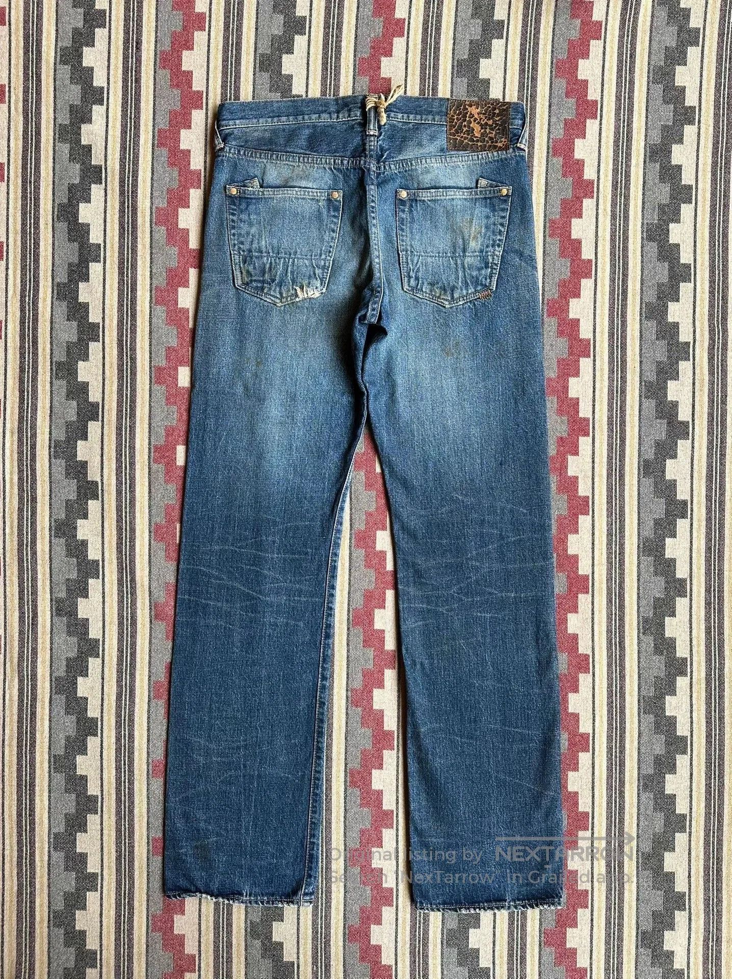 Prps Prps Noir Heavy Washed Distressed Jeans. Size US 32 / EU 48 - 2 Thumbnail