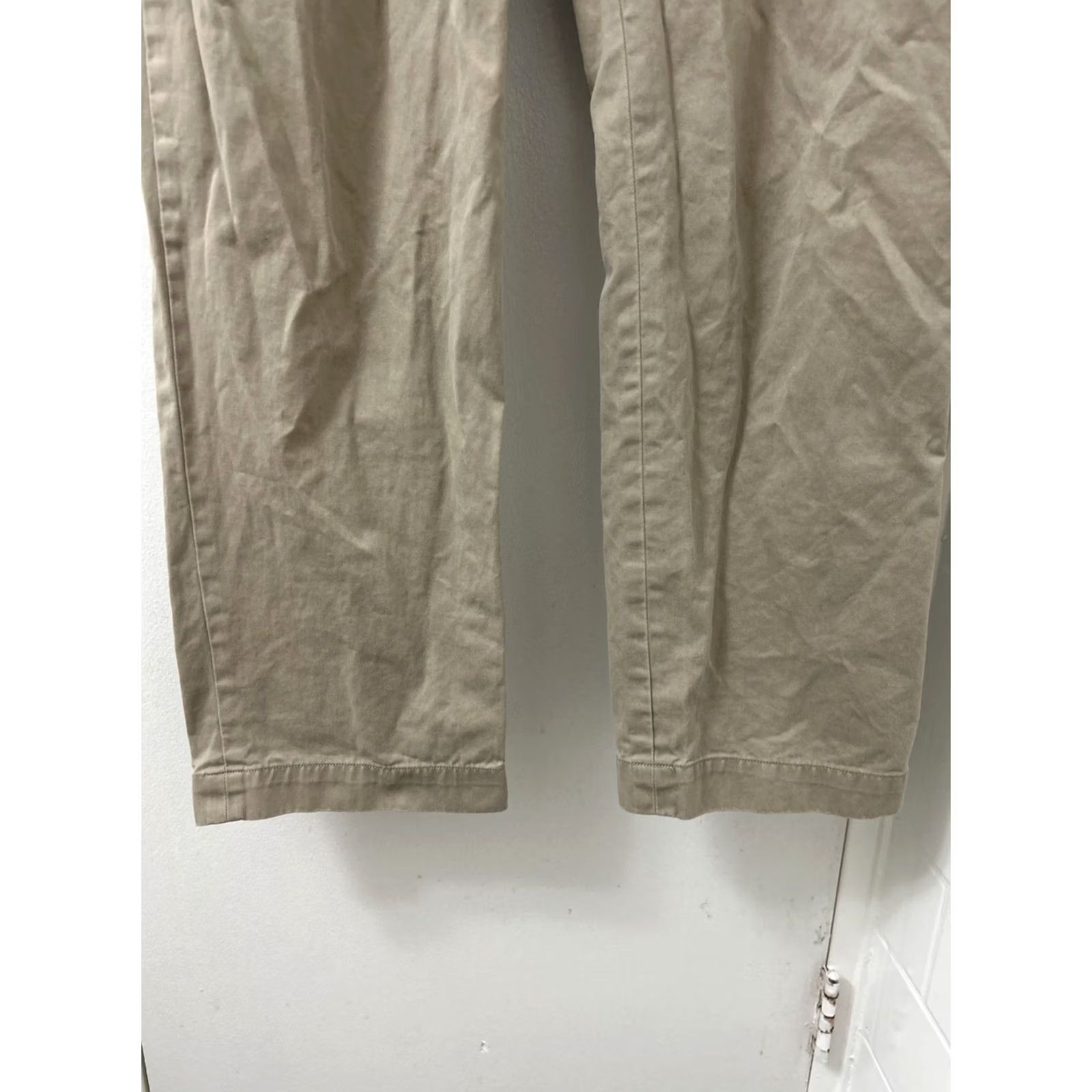 Polo Ralph Lauren Polo Ralph Lauren Pants Mens 33x30 Chino Flat Front Zip 30in Inseam Classic Fit Tan/Brown Stretch Logo Size US XS / EU 42 / 0 - 3 Thumbnail