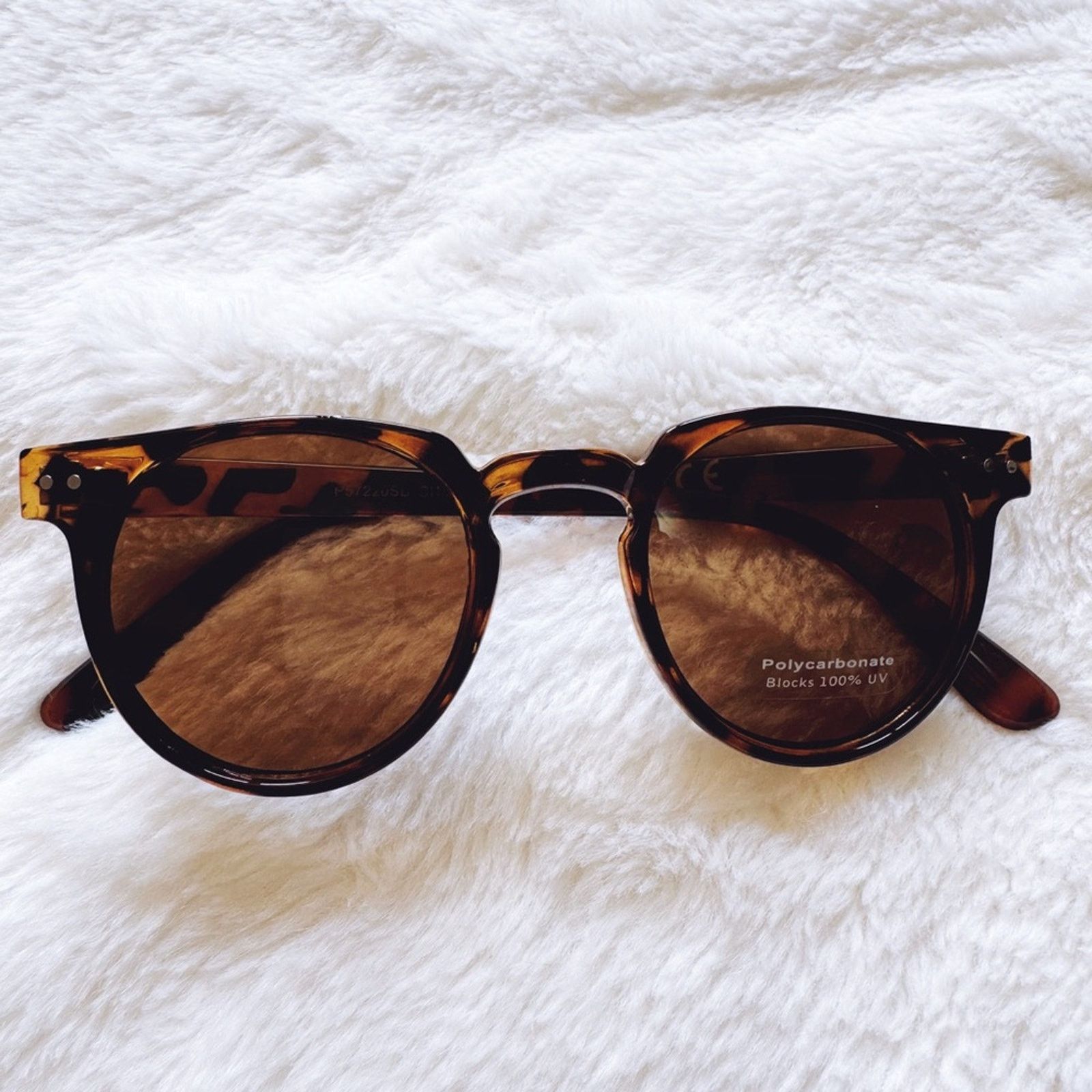 Other Pablo Tortoise Brown Round Sunglasses Size ONE SIZE - 1 Thumbnail
