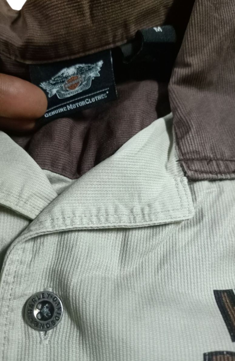 Harley Davidson HARLEY DAVIDSON WORK SHIRT x VINTAGE Size US M / EU 48-50 / 2 - 5 Thumbnail
